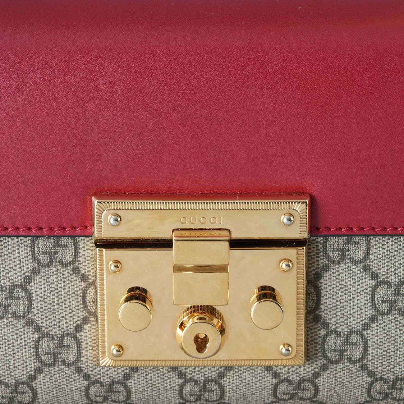 GUCCI(USED)구찌 409487 패들락 스몰 체인 숄더백