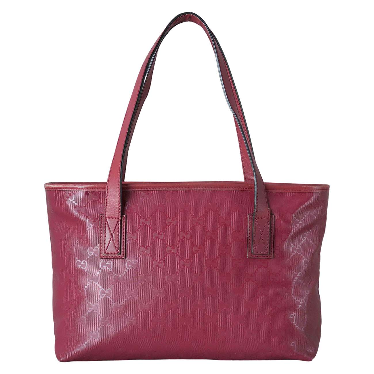 GUCCI(USED)구찌 211138 PVC 쇼퍼백