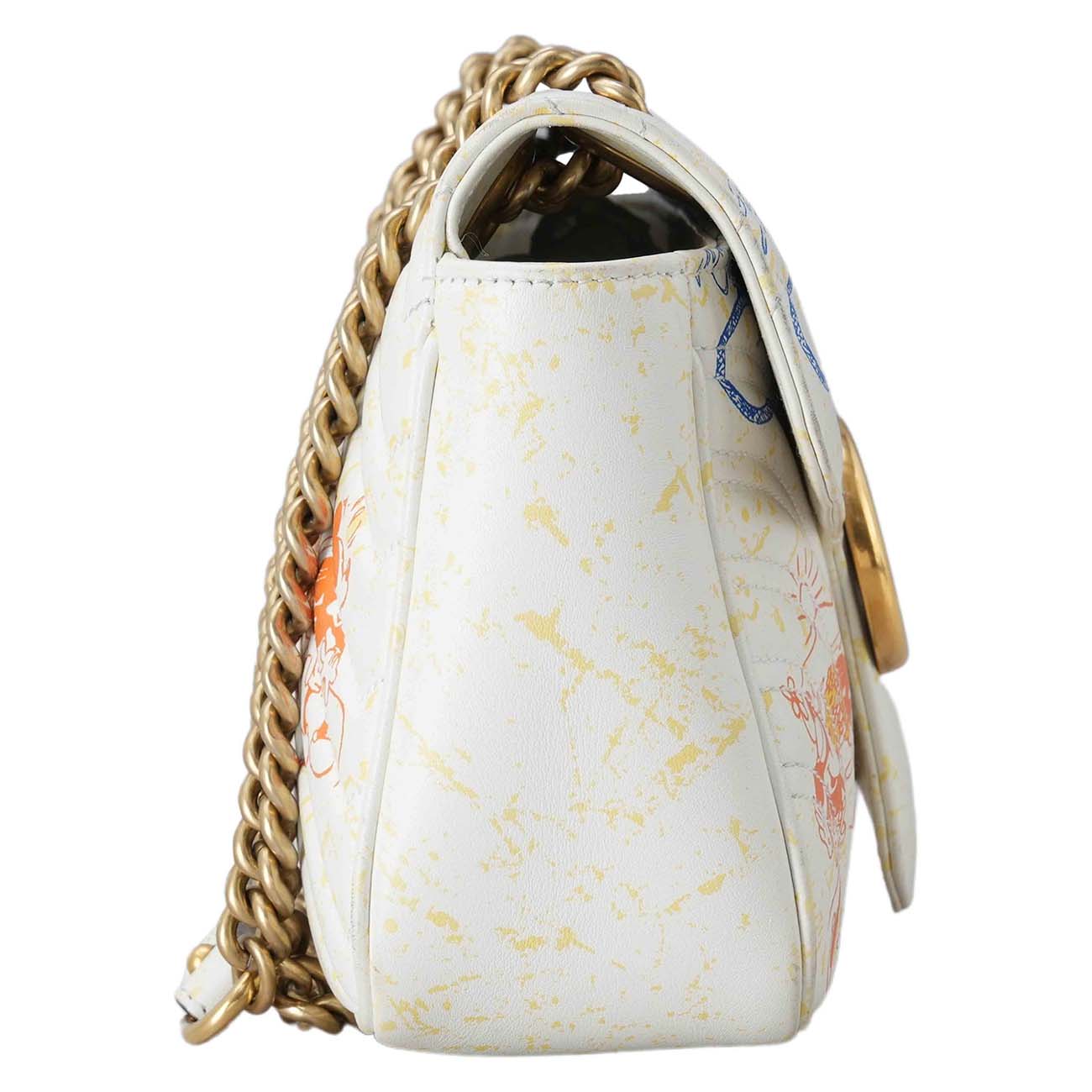 GUCCI(USED)구찌 미키마우스 GG마몽 체인 숄더백