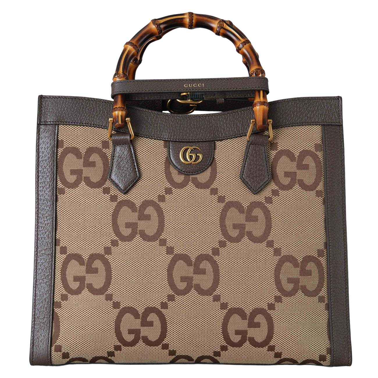 GUCCI(USED)구찌 655658 다이애나 뱀부 탑핸들 토트백