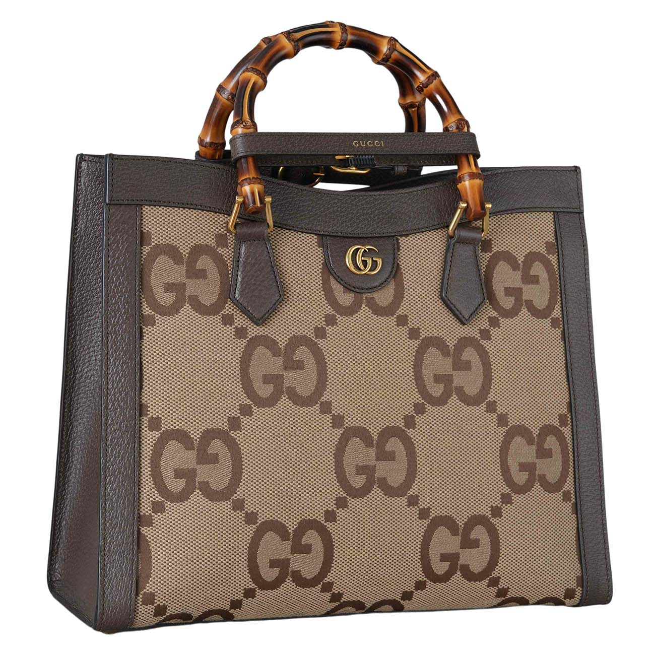 GUCCI(USED)구찌 655658 다이애나 뱀부 탑핸들 토트백