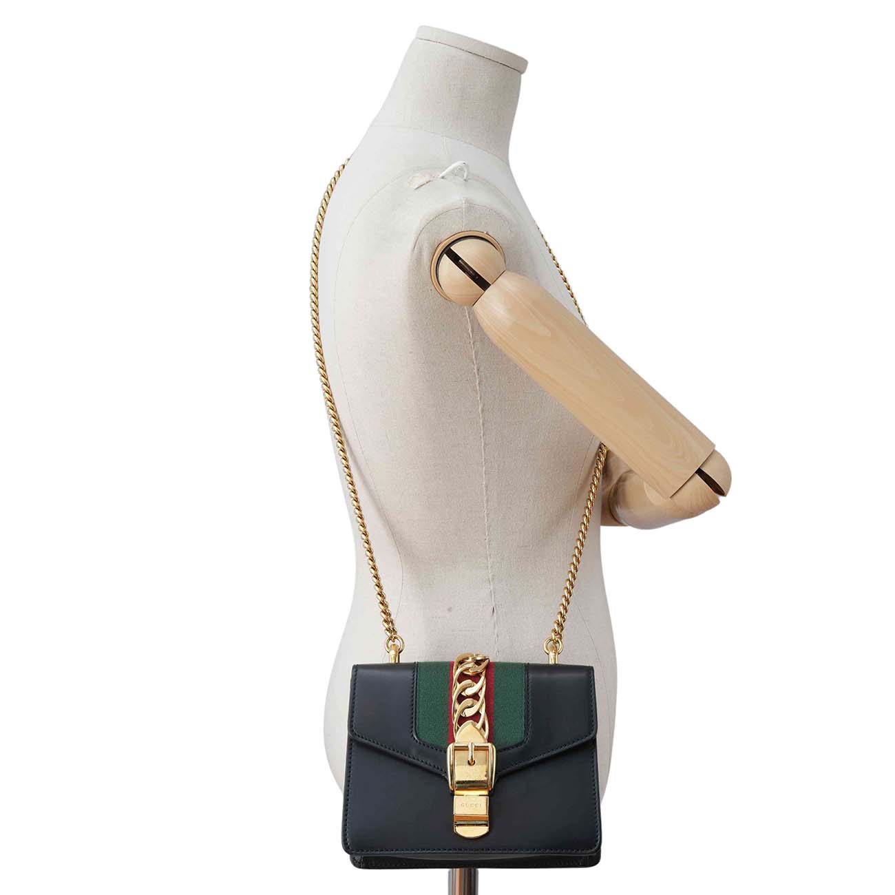 GUCCI(USED)구찌 431666 실비 미니 백
