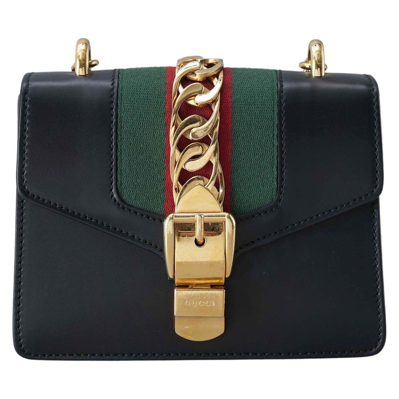 GUCCI(USED)구찌 431666 실비 미니 백