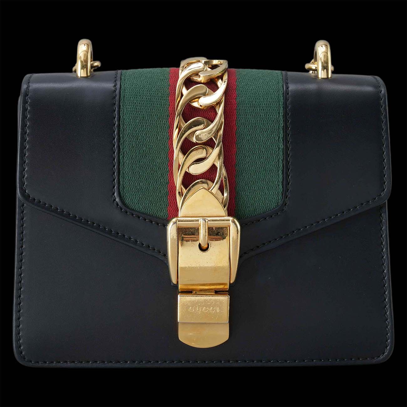 GUCCI(USED)구찌 431666 실비 미니 백