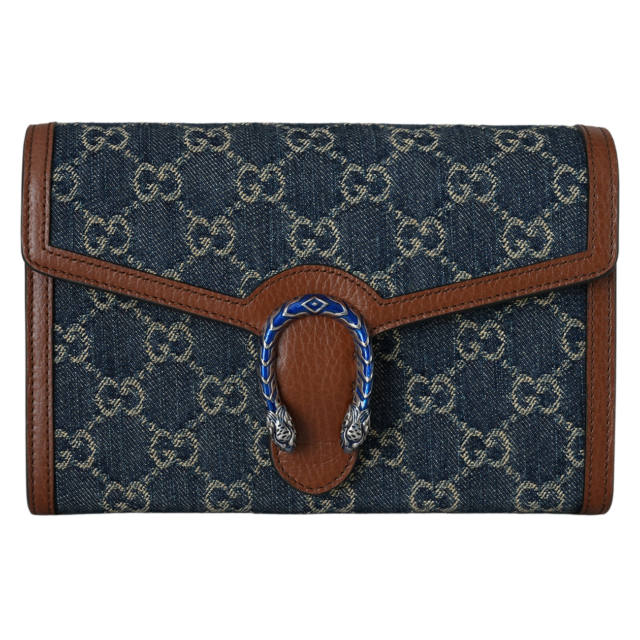 GUCCI(USED)구찌 401231 데님 디오니서스 미니 체인백