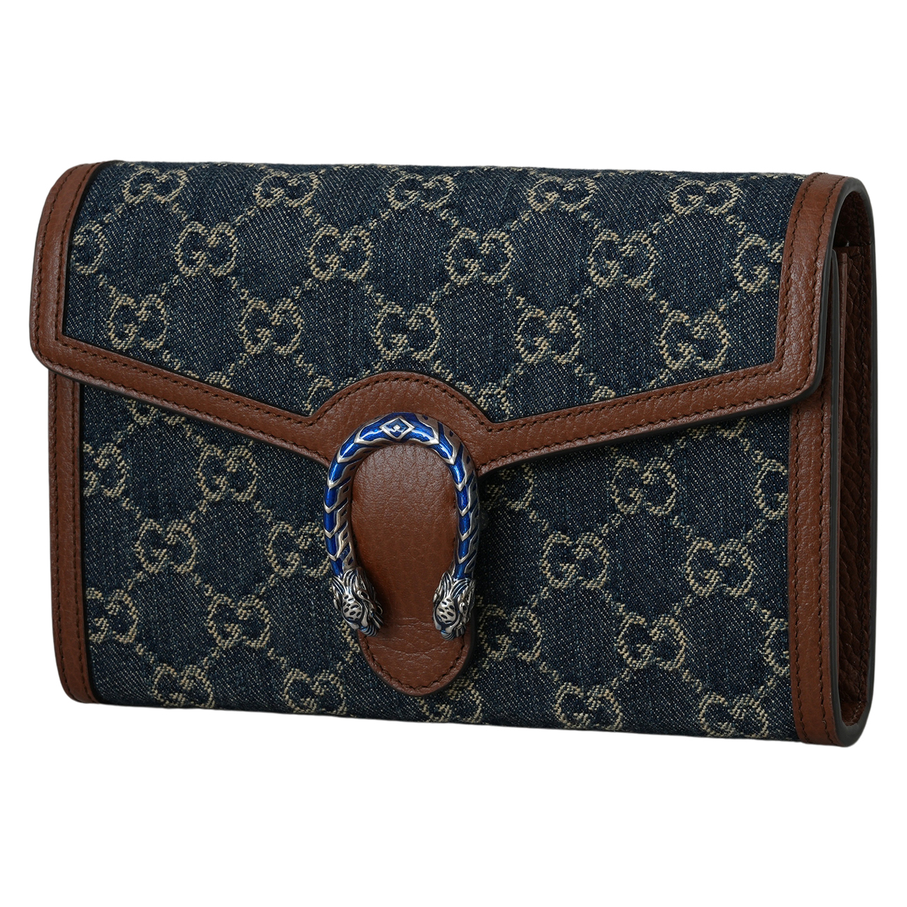 GUCCI(USED)구찌 401231 데님 디오니서스 미니 체인백