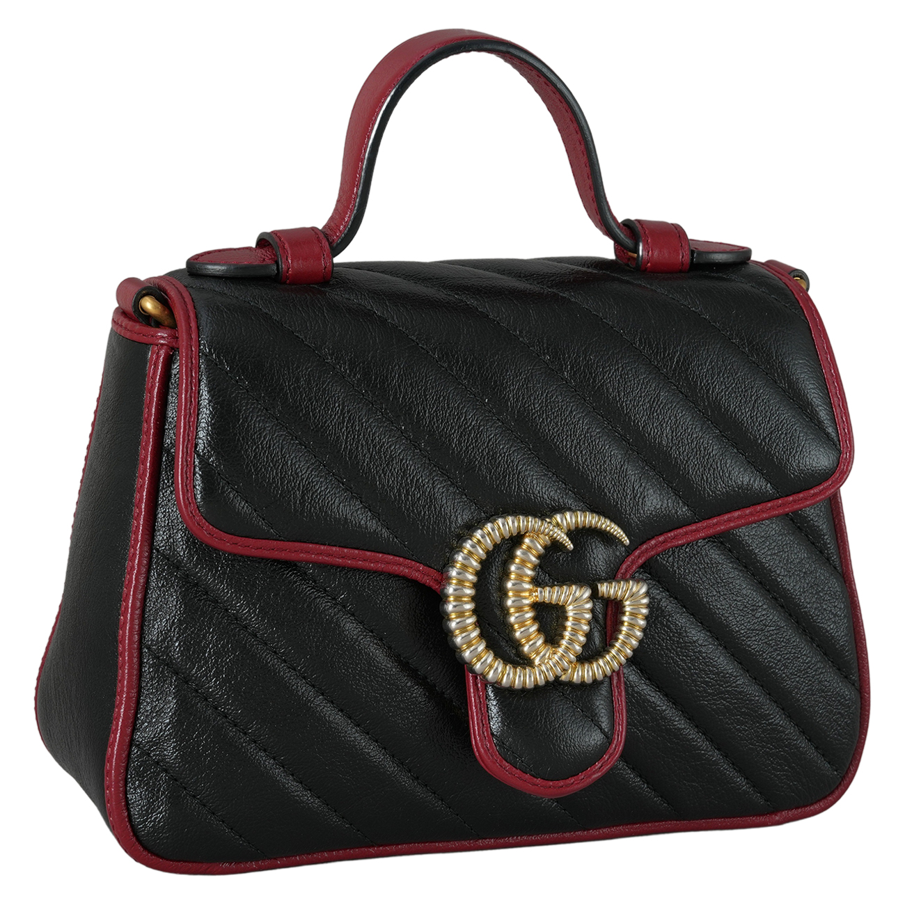 GUCCI(USED)구찌 583571 GG마몽 미니 탑 핸들백