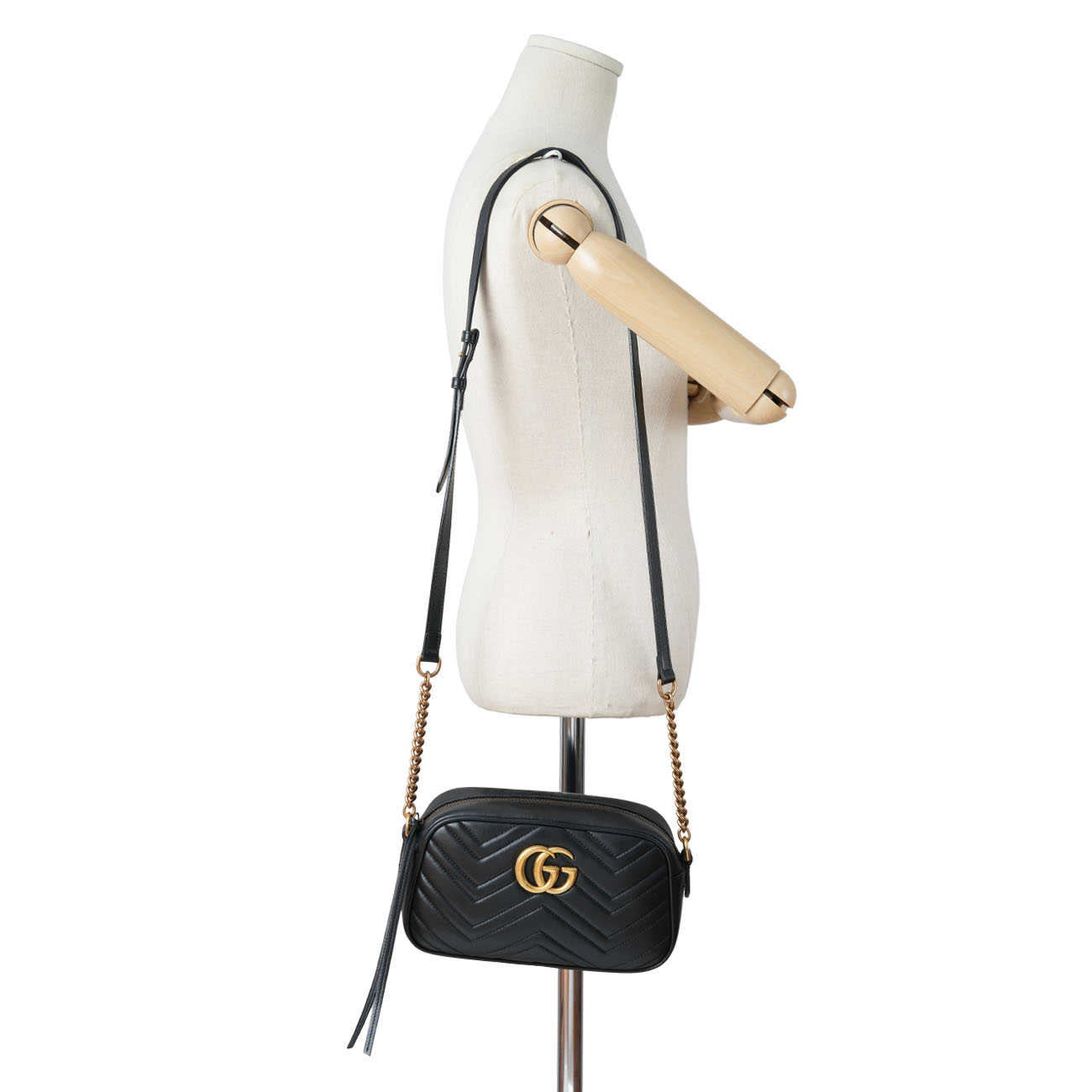 GUCCI(USED)구찌 447632 GG마몽 마틀라세 숄더백
