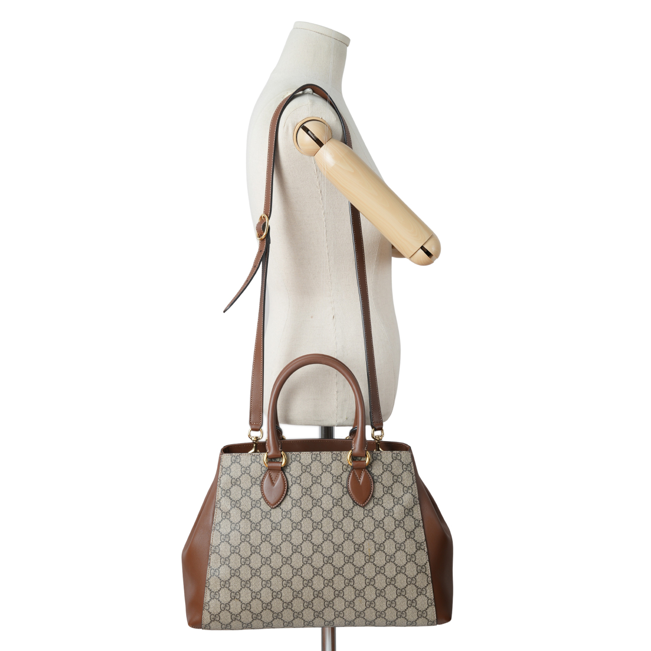 GUCCI(USED)구찌 453704 GG 수프림 토트백