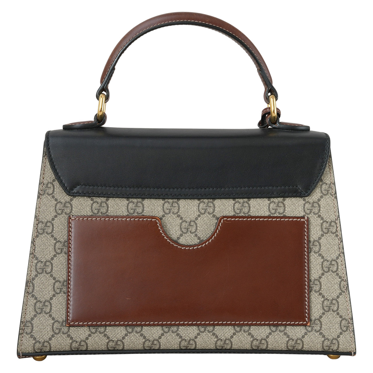 GUCCI(USED)구찌 453188 패들락 GG 탑 핸들백