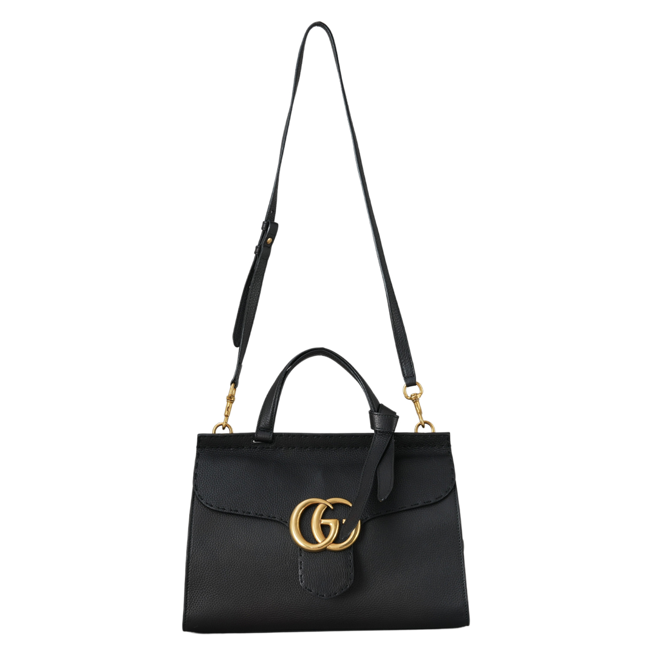 GUCCI(USED)구찌 421890 GG마몽 탑 핸들겸 숄더백