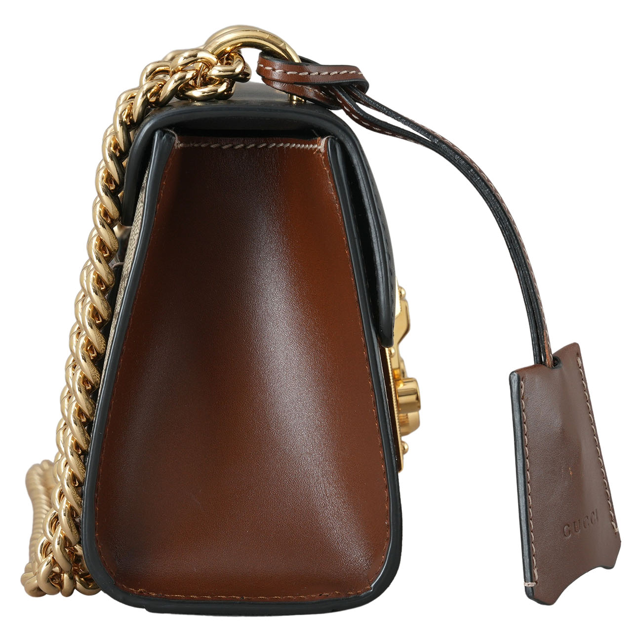GUCCI(USED)구찌 409487 패들락 스몰 체인 숄더백