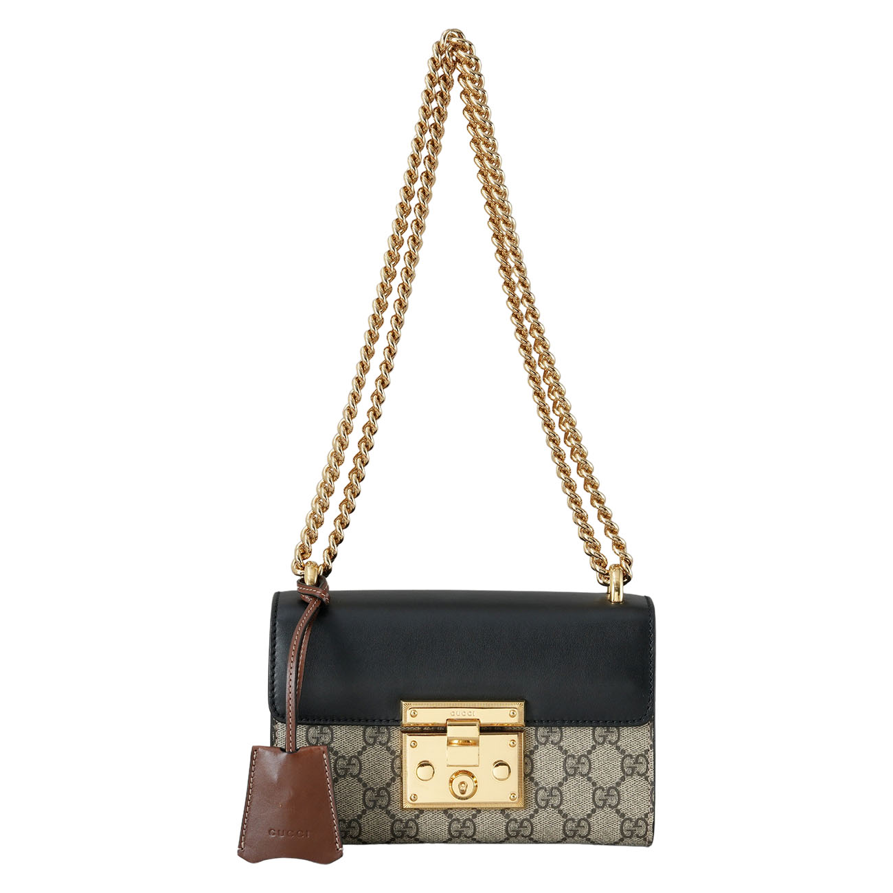 GUCCI(USED)구찌 409487 패들락 스몰 체인 숄더백