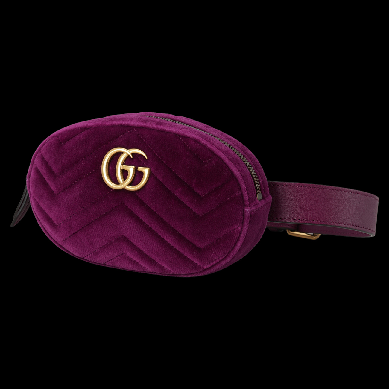 GUCCI(USED)구찌 476434 GG마몽 마틀라세 벨트백