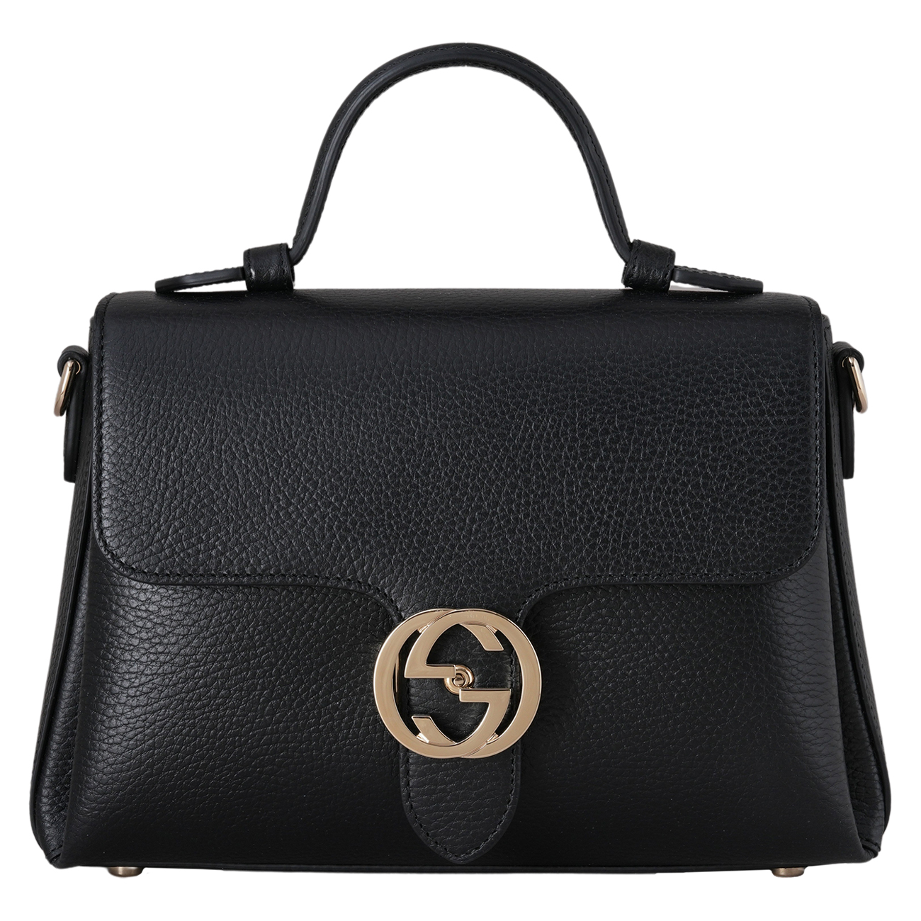 GUCCI(USED)구찌 510302 인터로킹 탑 핸들 체인백