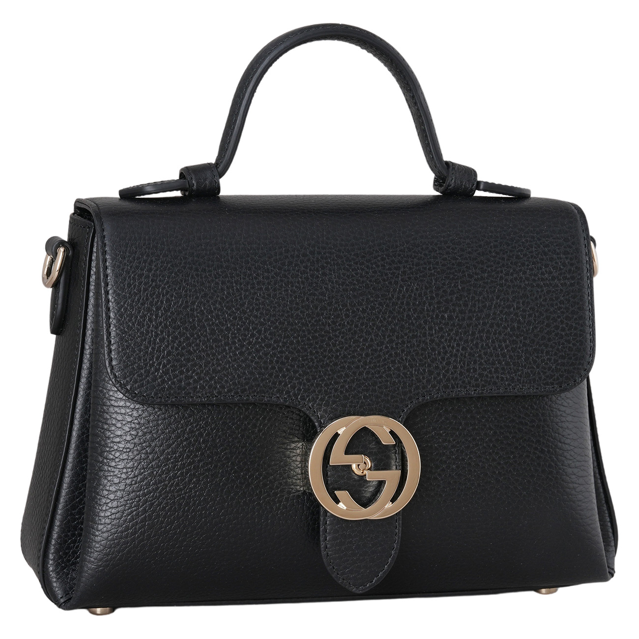 GUCCI(USED)구찌 510302 인터로킹 탑 핸들 체인백