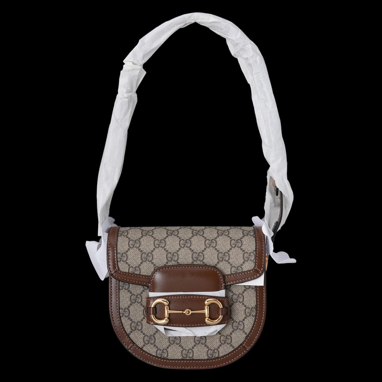 GUCCI(USED)구찌 &lrm;760191 홀스빗 1955 라운드 미니백
