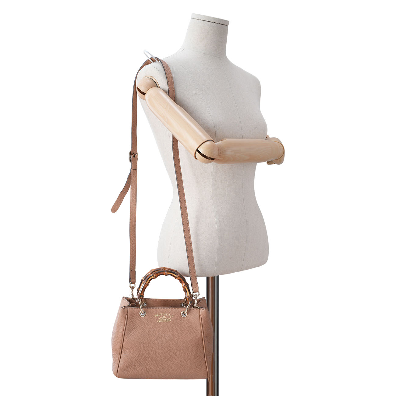 GUCCI(USED)구찌 368823 뱀부 핸들 토트백