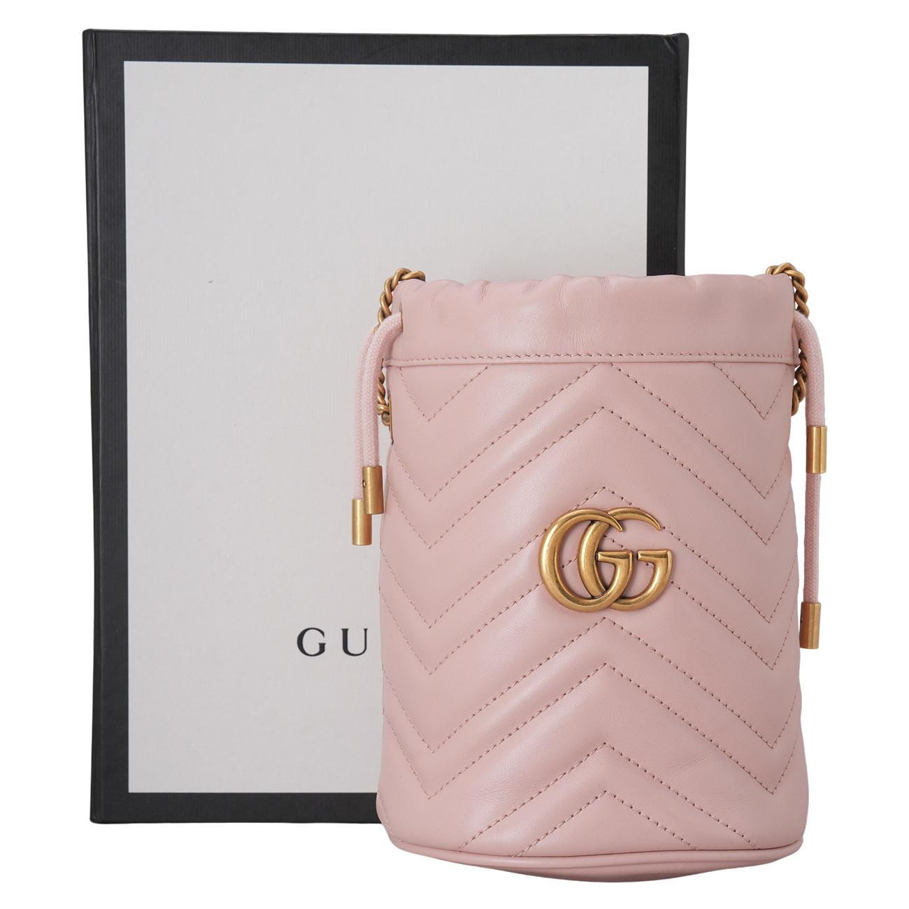 GUCCI(USED)구찌 575163 GG마몽 미니 버킷백
