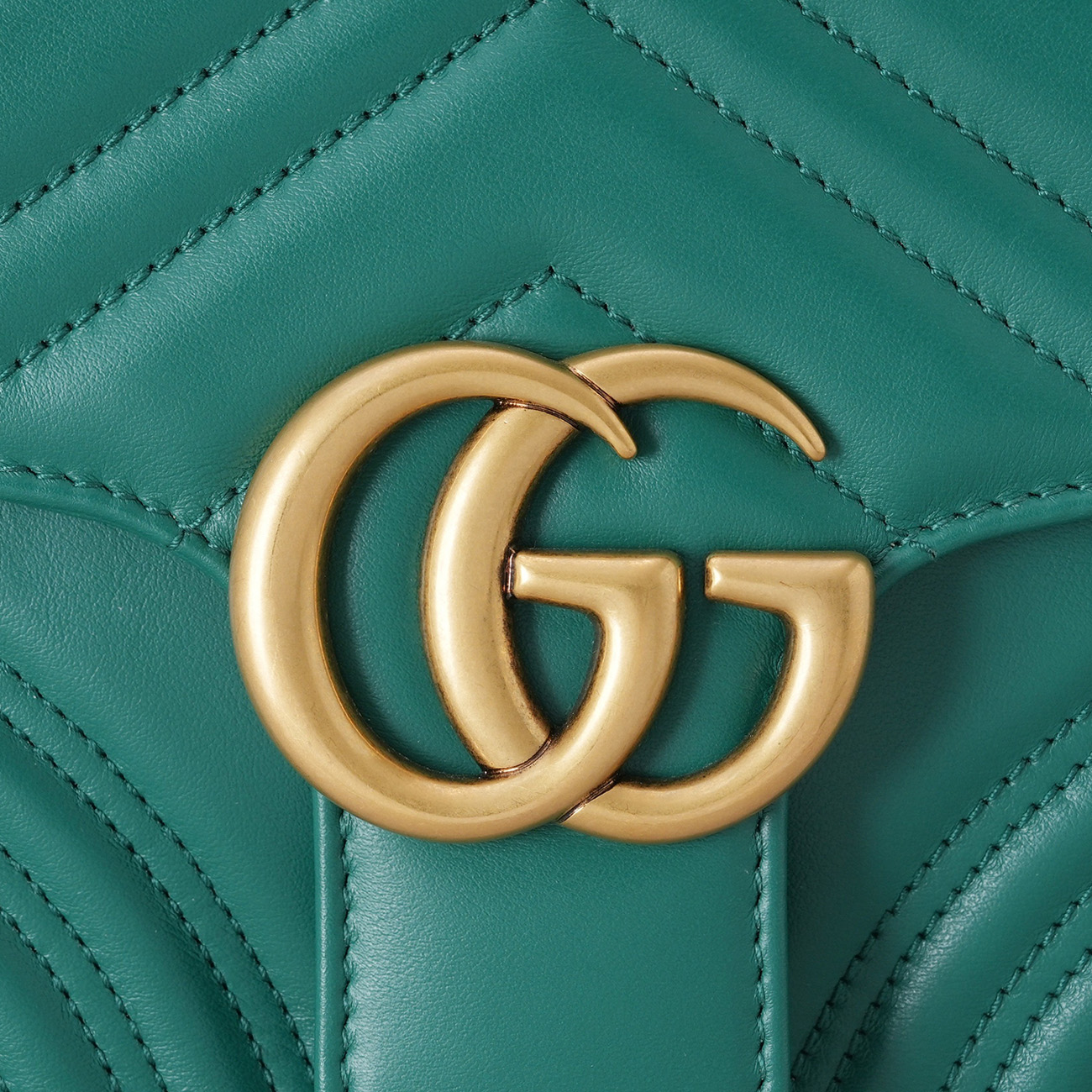 GUCCI(USED)구찌 498110 GG마몽 마틀라쎄 탑 핸들백