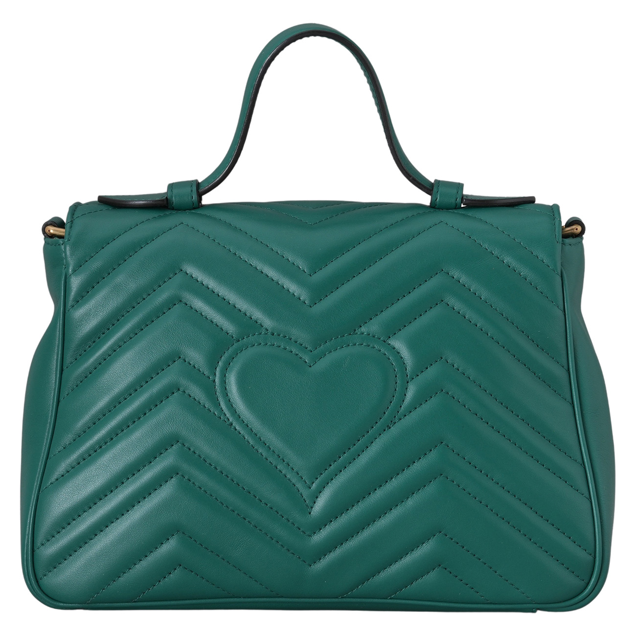 GUCCI(USED)구찌 498110 GG마몽 마틀라쎄 탑 핸들백