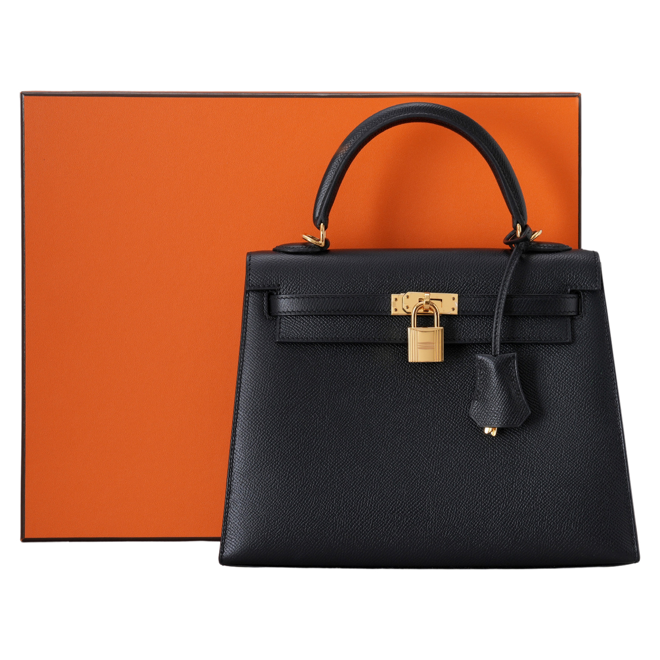 HERMES(USED)에르메스 켈리 25 셀리에 블랙 금장