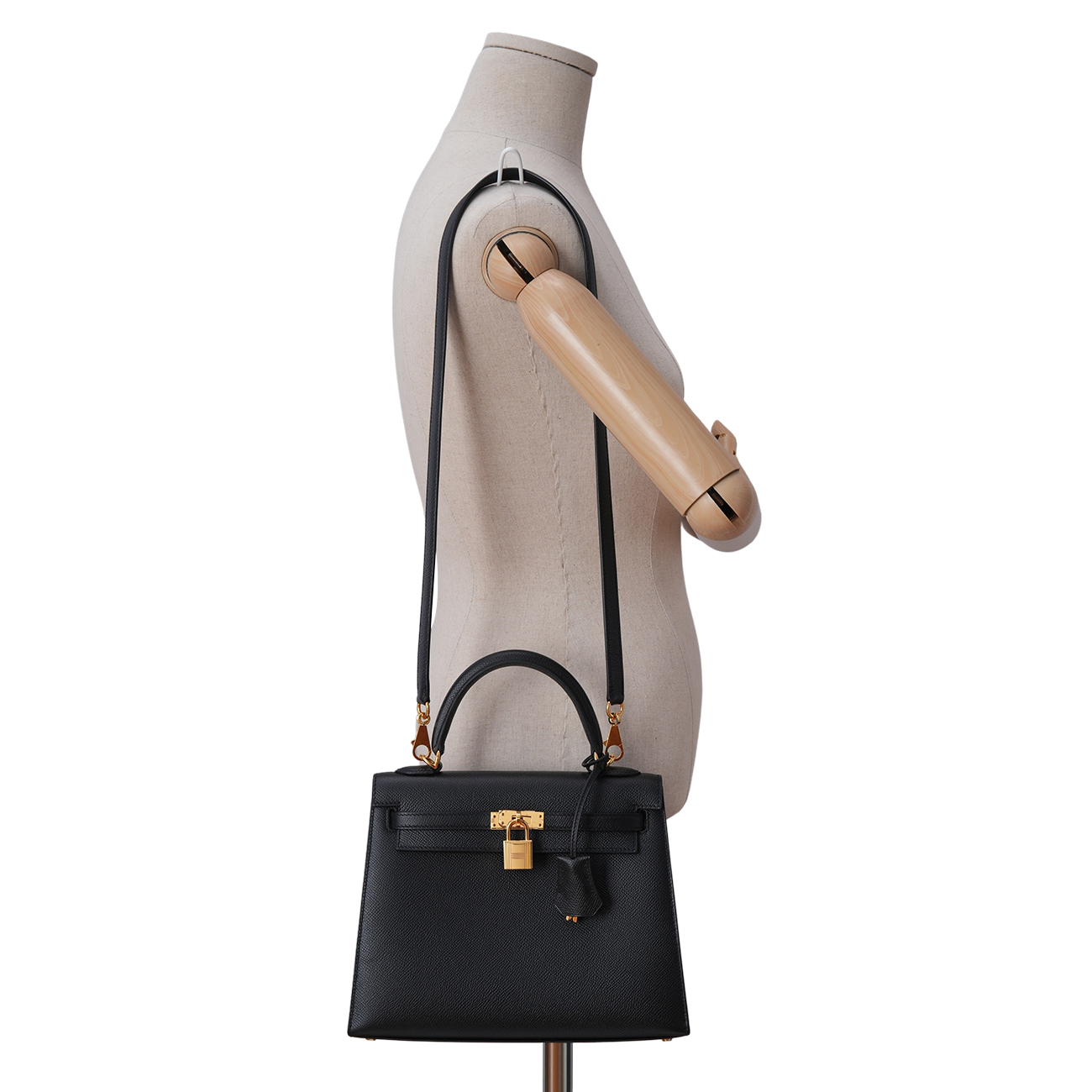 HERMES(USED)에르메스 켈리 25 셀리에 블랙 금장