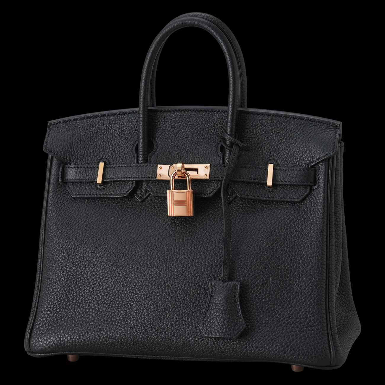 HERMES(USED)에르메스 벌킨 25 느와 로즈금장
