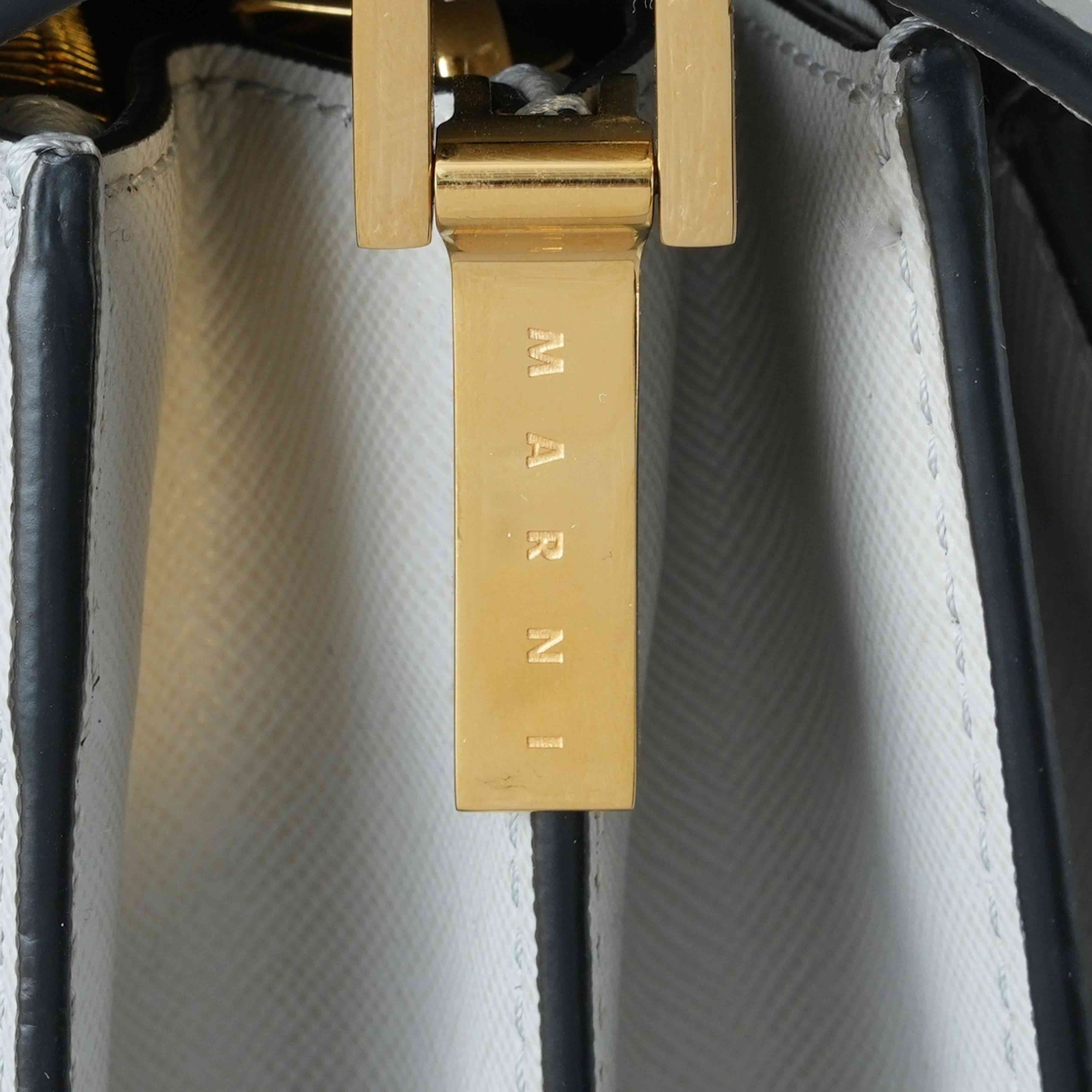 MARNI(USED)마르니 사피아노 트렁크 숄더백
