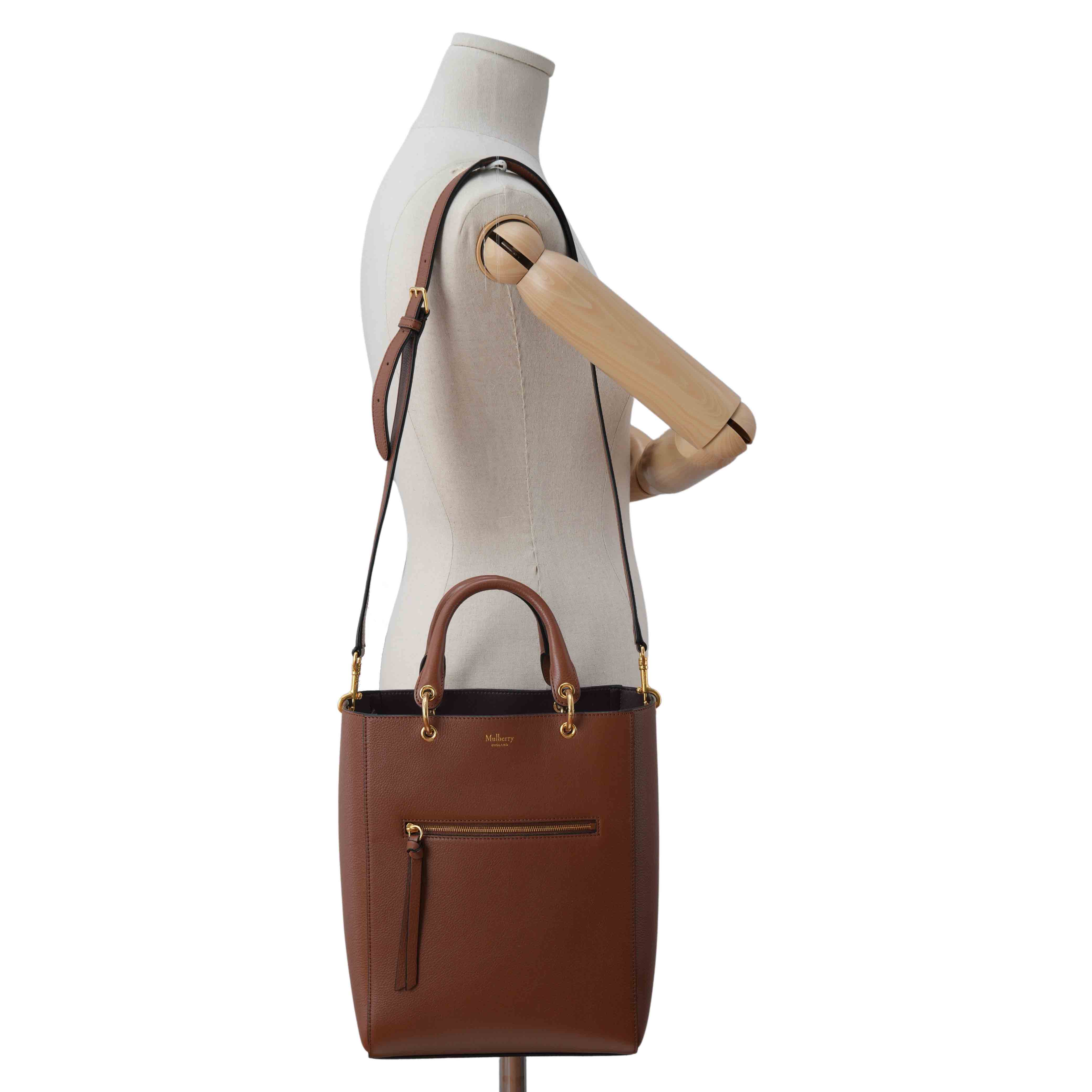 MULBERRY(USED)멀버리 토트 겸 숄더백