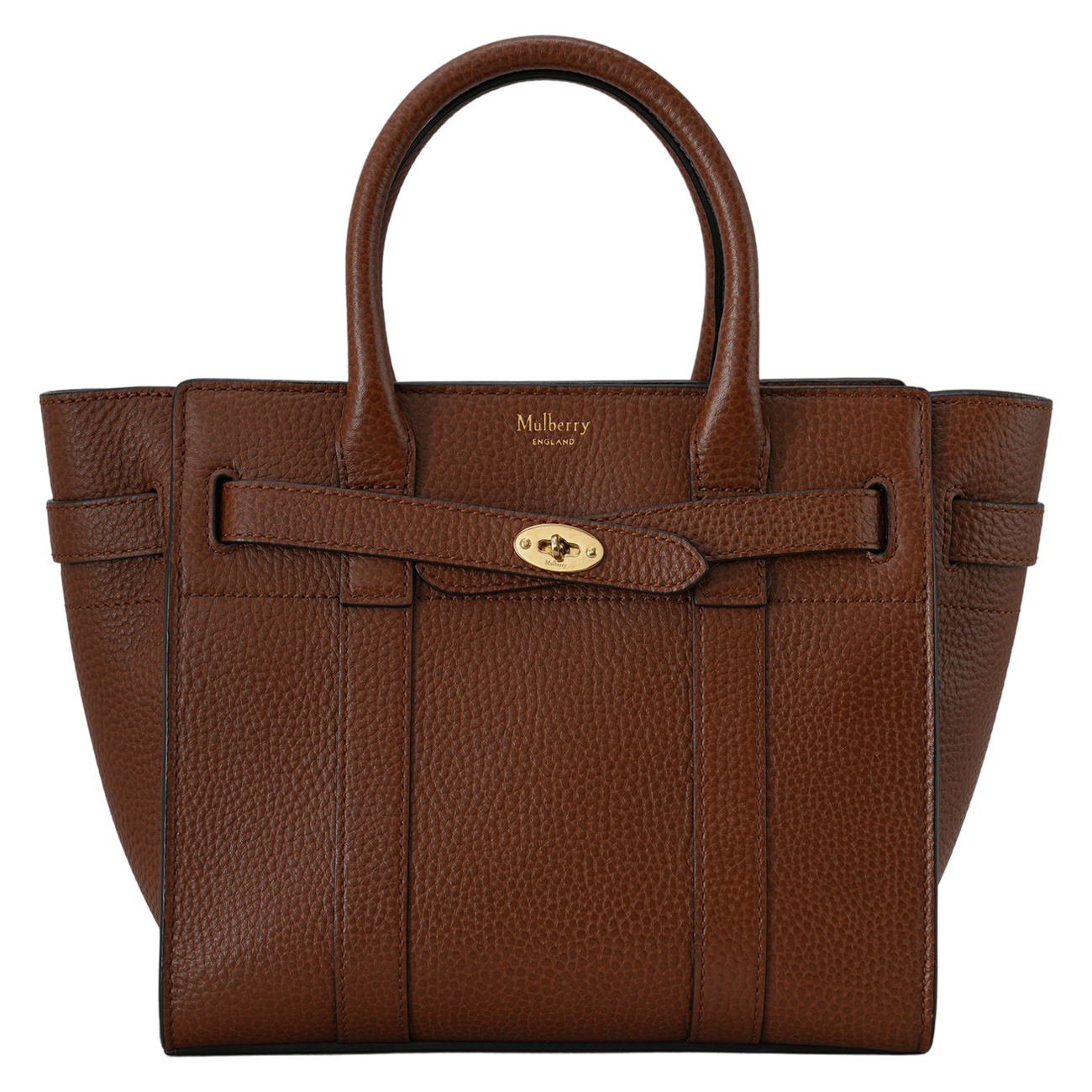 MULBERRY(USED)멀버리 지피 베이스워터 브라운