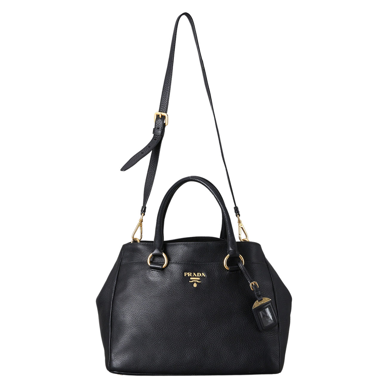 PRADA(USED)프라다 비텔로 다이노 토트겸 숄더백
