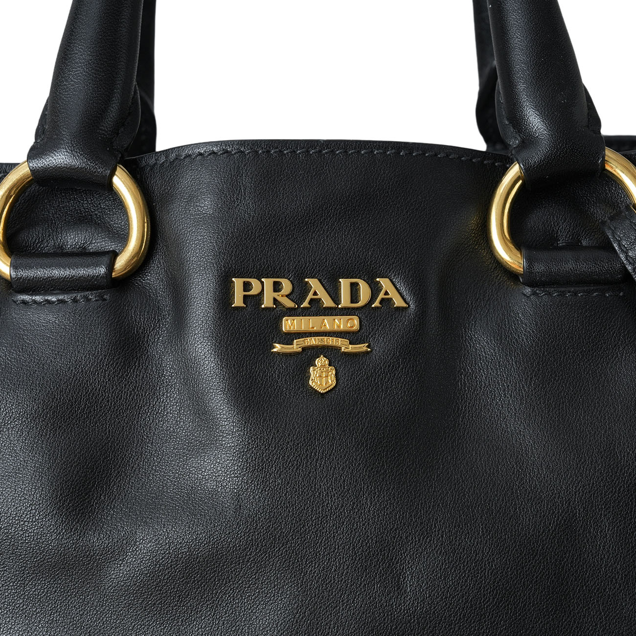 PRADA(USED)프라다 BN2477 소프트 카프 토트 겸 숄더백