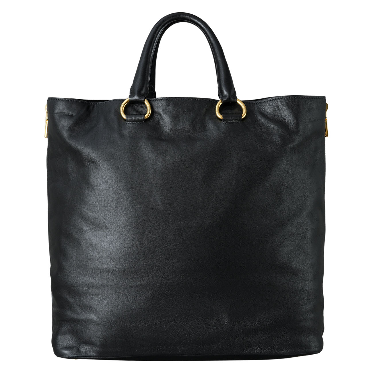 PRADA(USED)프라다 BN2477 소프트 카프 토트 겸 숄더백