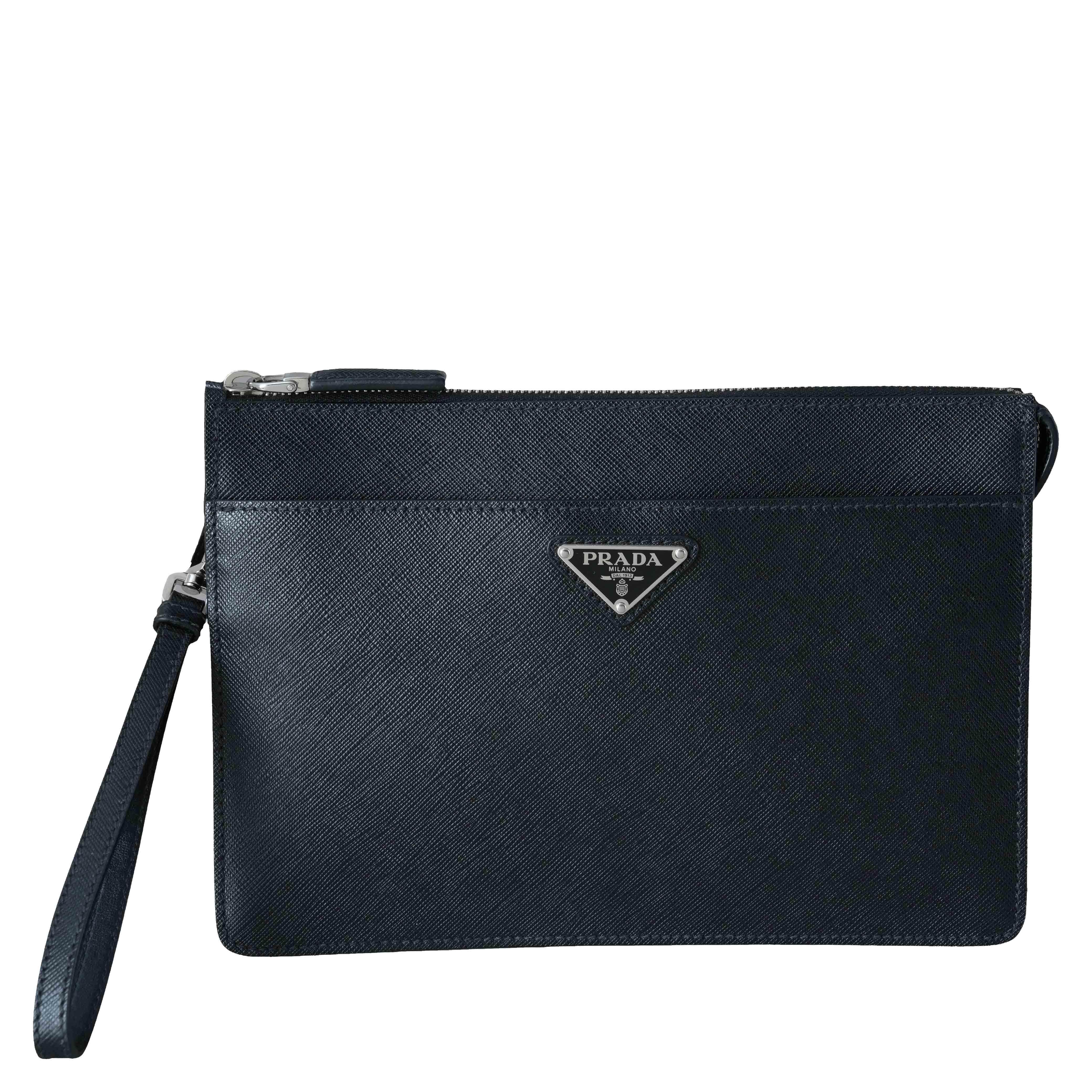 PRADA(USED)프라다 2VF032 사피아노 클러치
