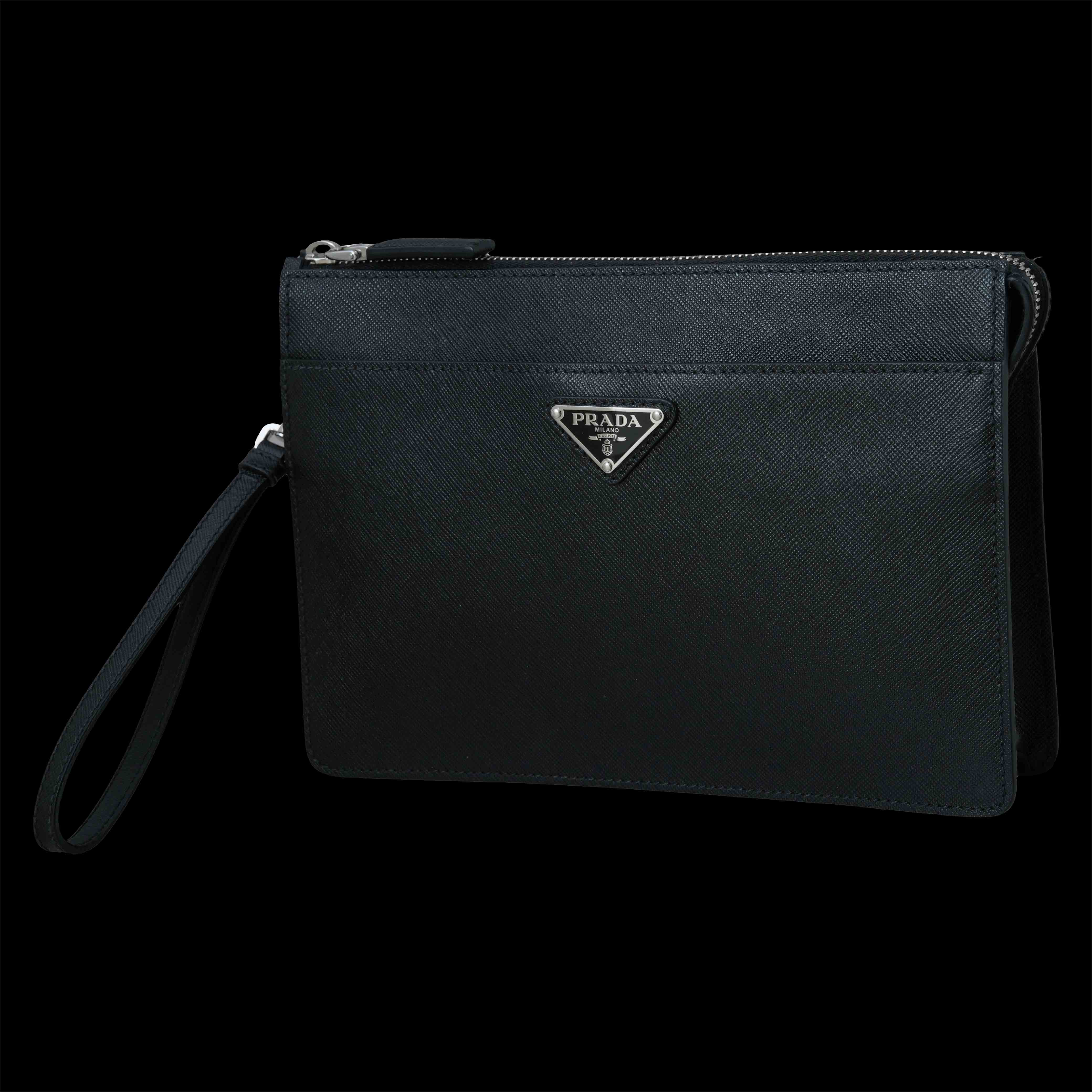 PRADA(USED)프라다 2VF032 사피아노 클러치