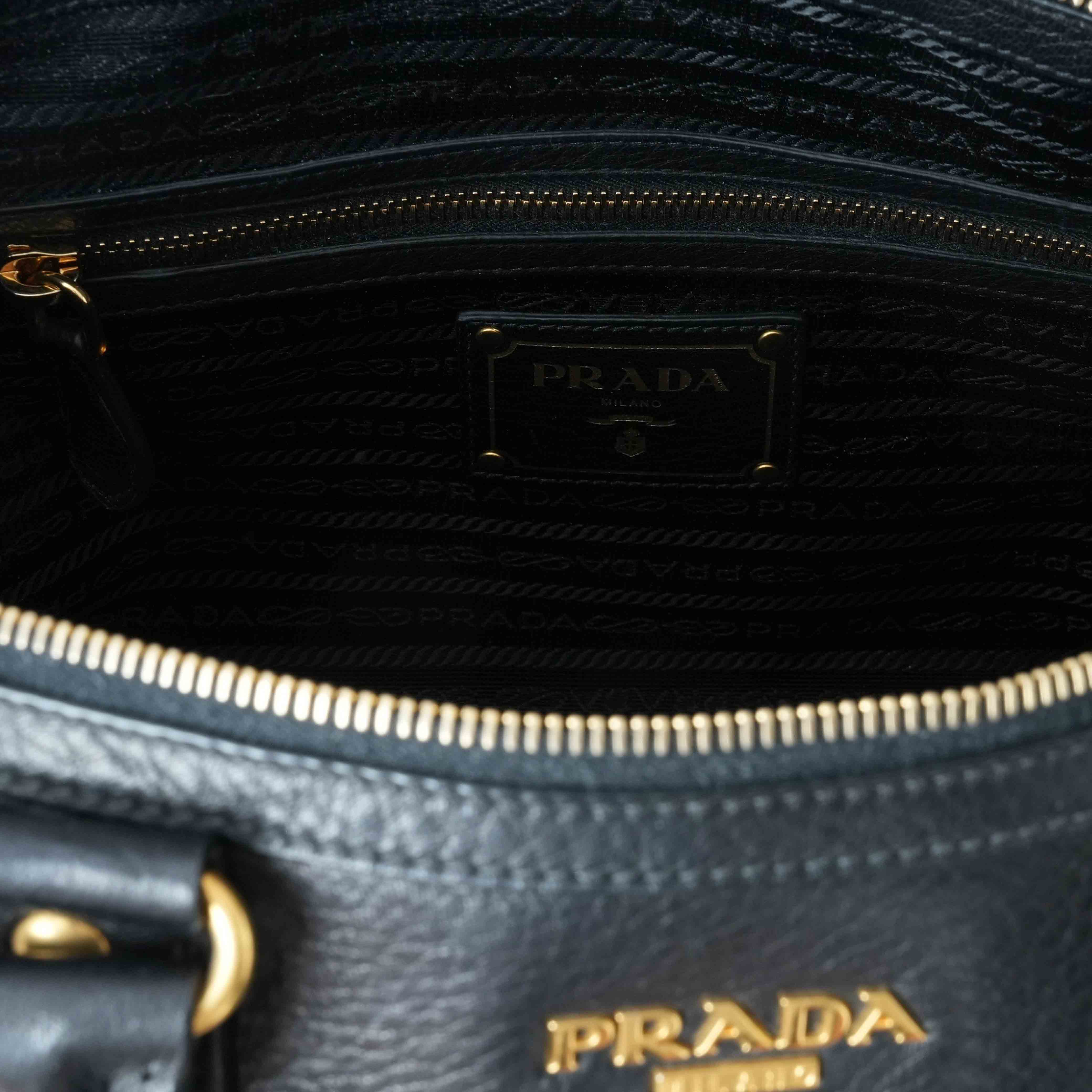 PRADA(USED)프라다 BR0539 모터백 블랙