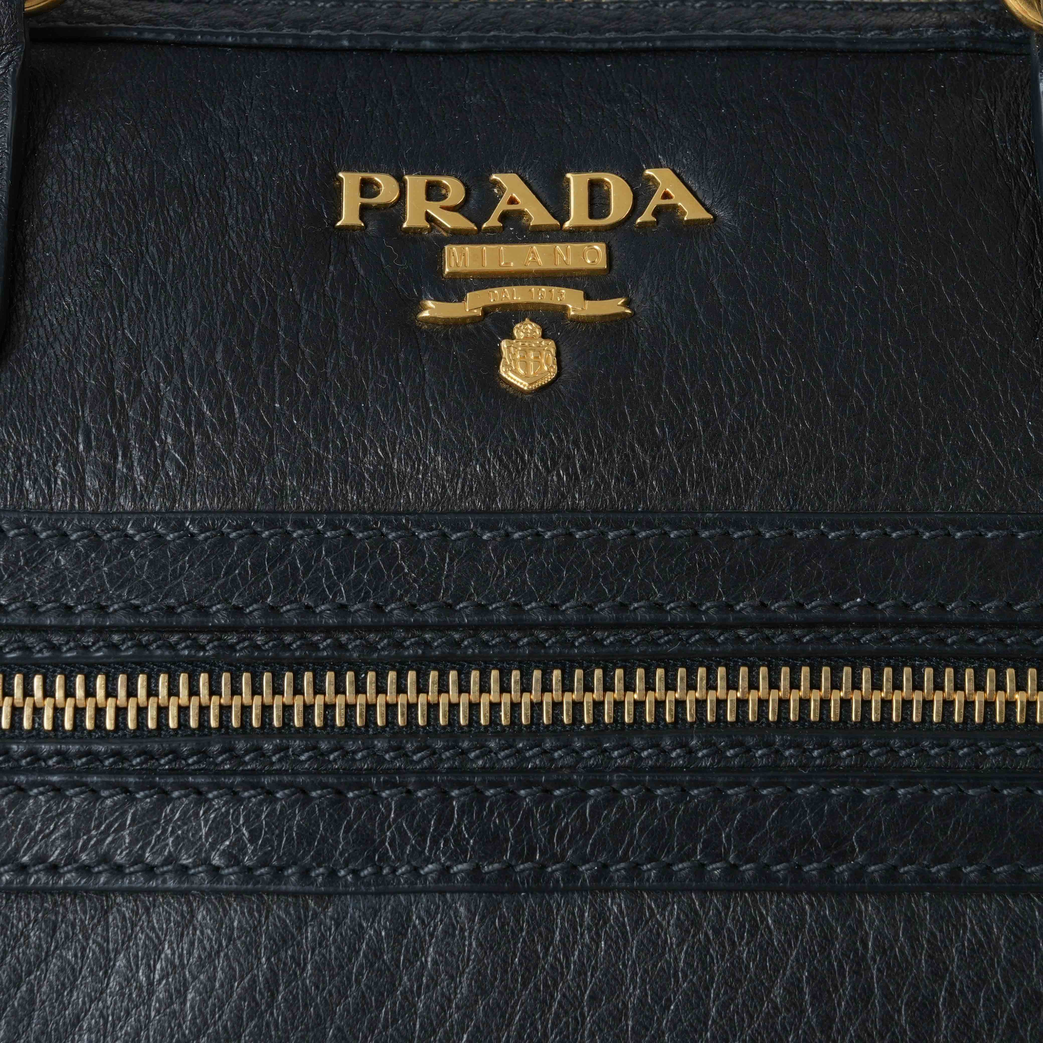 PRADA(USED)프라다 BR0539 모터백 블랙