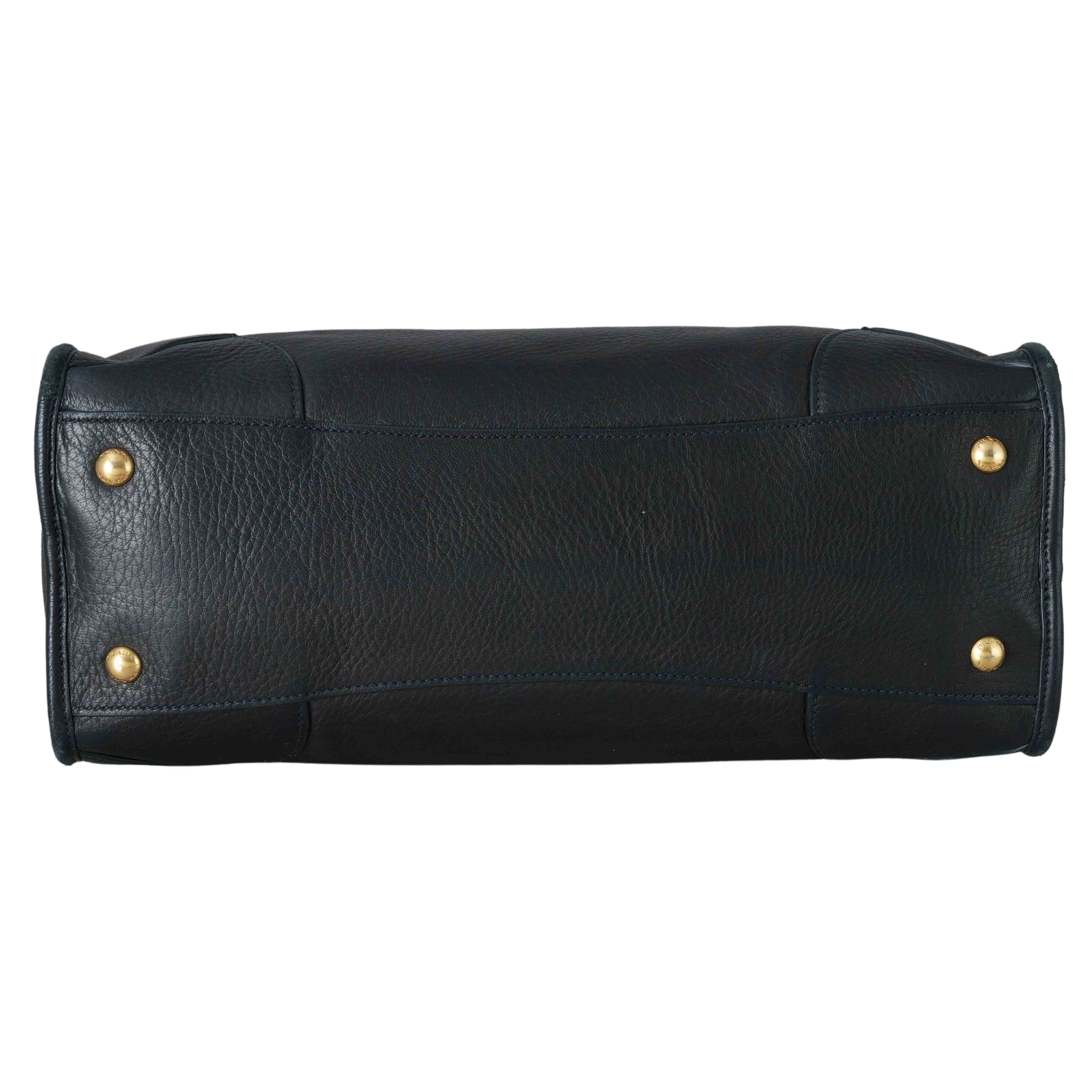 PRADA(USED)프라다 BR0539 모터백 블랙