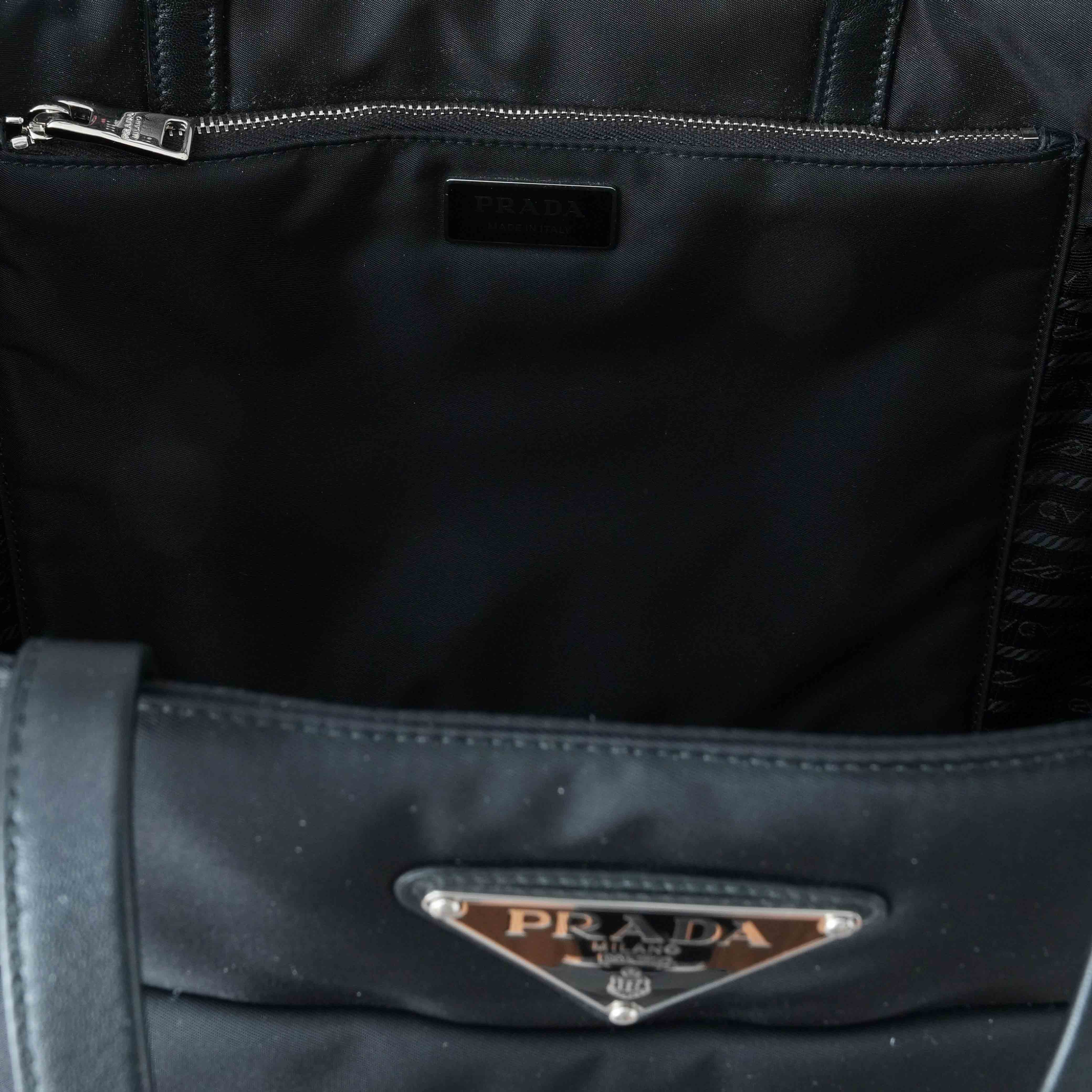 PRADA(USED)프라다 1BG421 리나일론 쇼퍼백