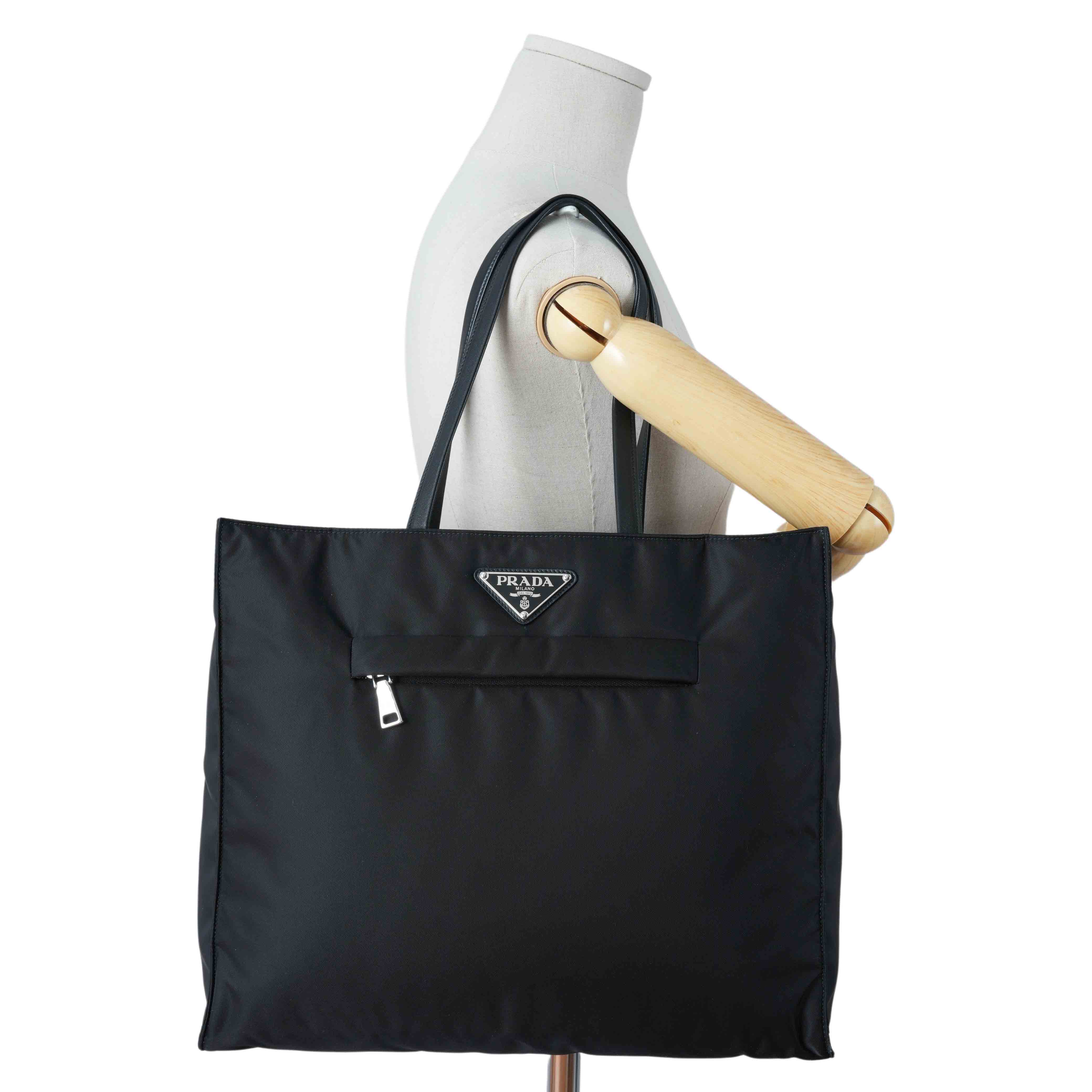 PRADA(USED)프라다 1BG421 리나일론 쇼퍼백
