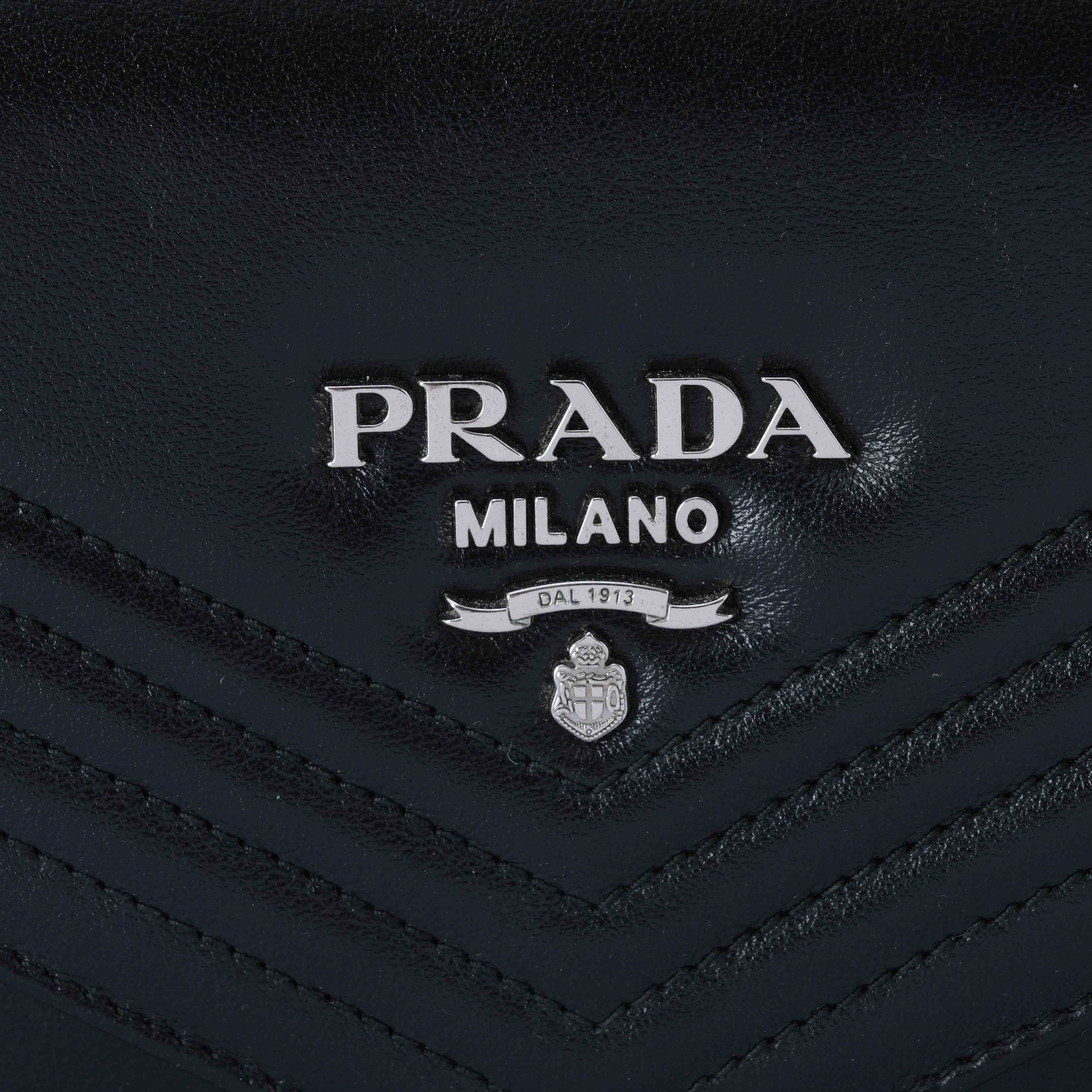 PRADA(USED)프라다 1BD300 그레이스 럭스 체인 숄더백