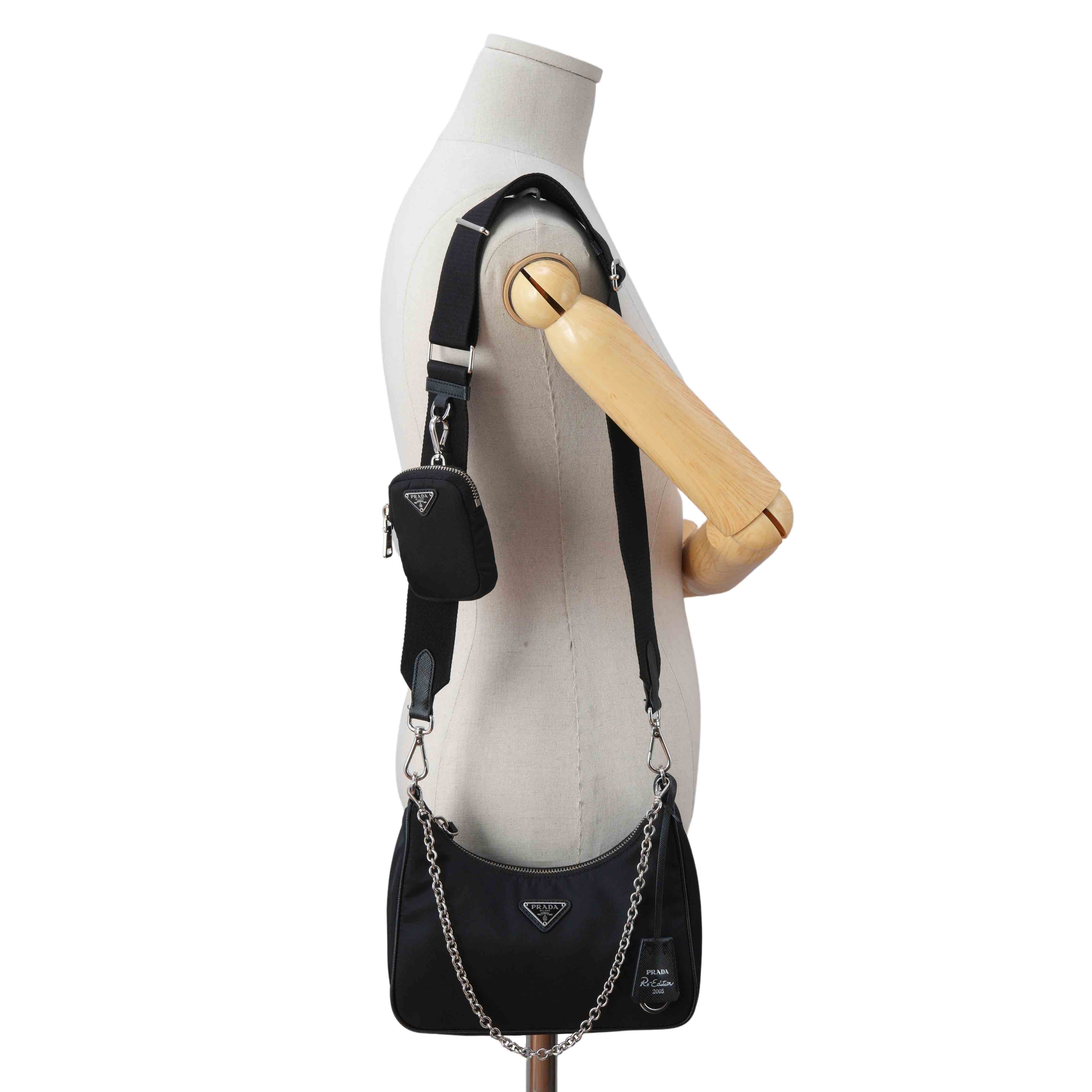 PRADA(USED)프라다 1BH204 테수토 호보 숄더백