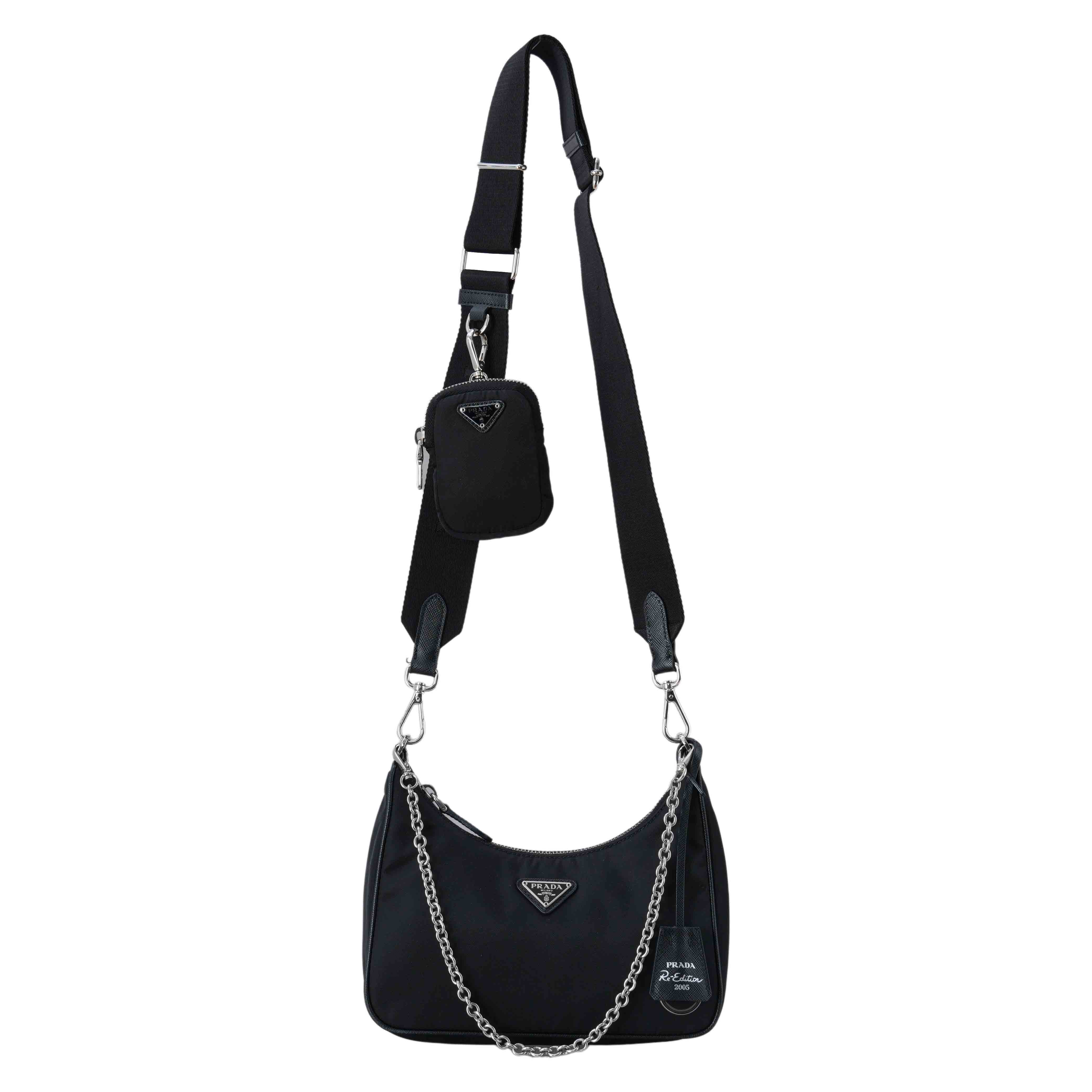 PRADA(USED)프라다 1BH204 테수토 호보 숄더백