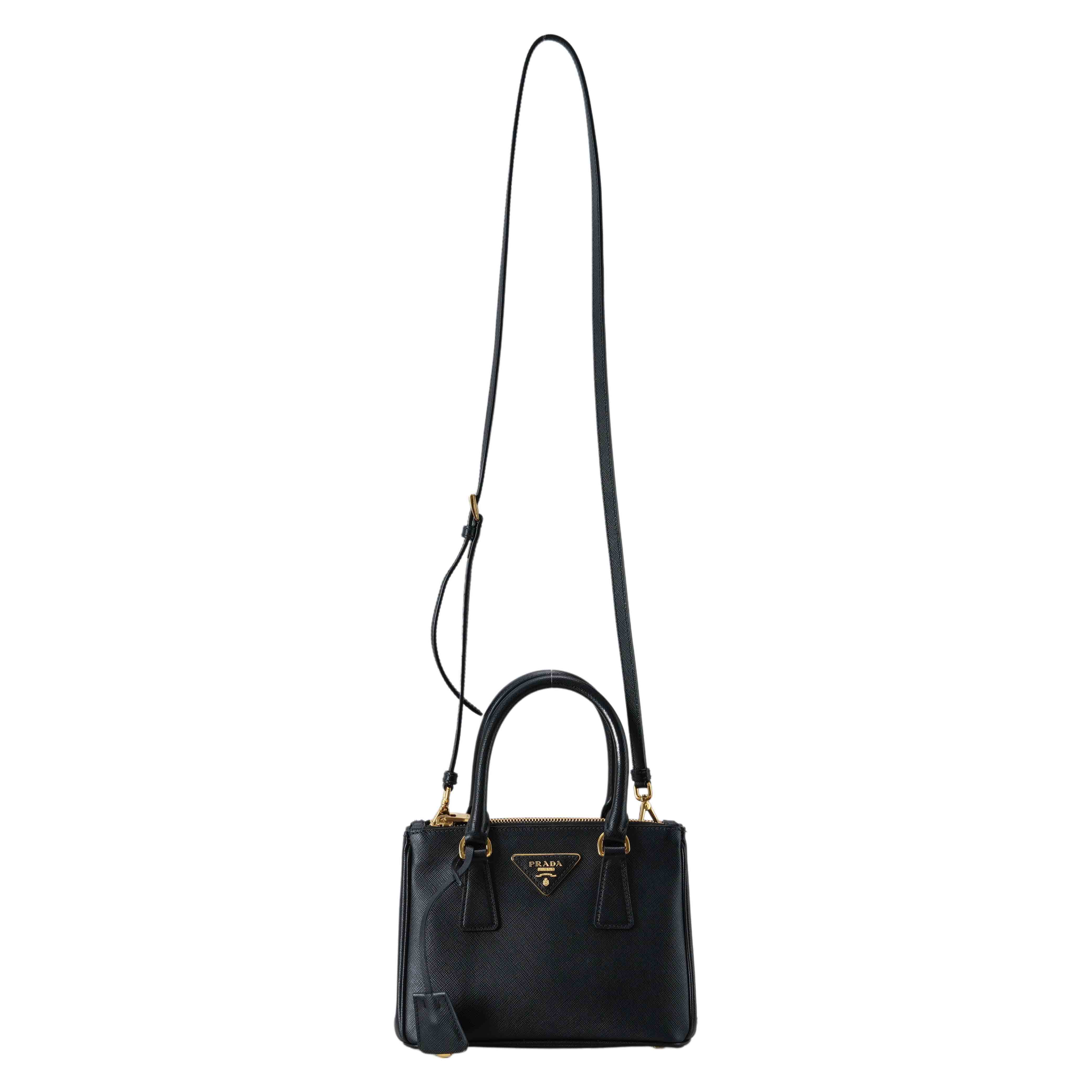 PRADA(USED)프라다 1BA906 사피아노 크로스백
