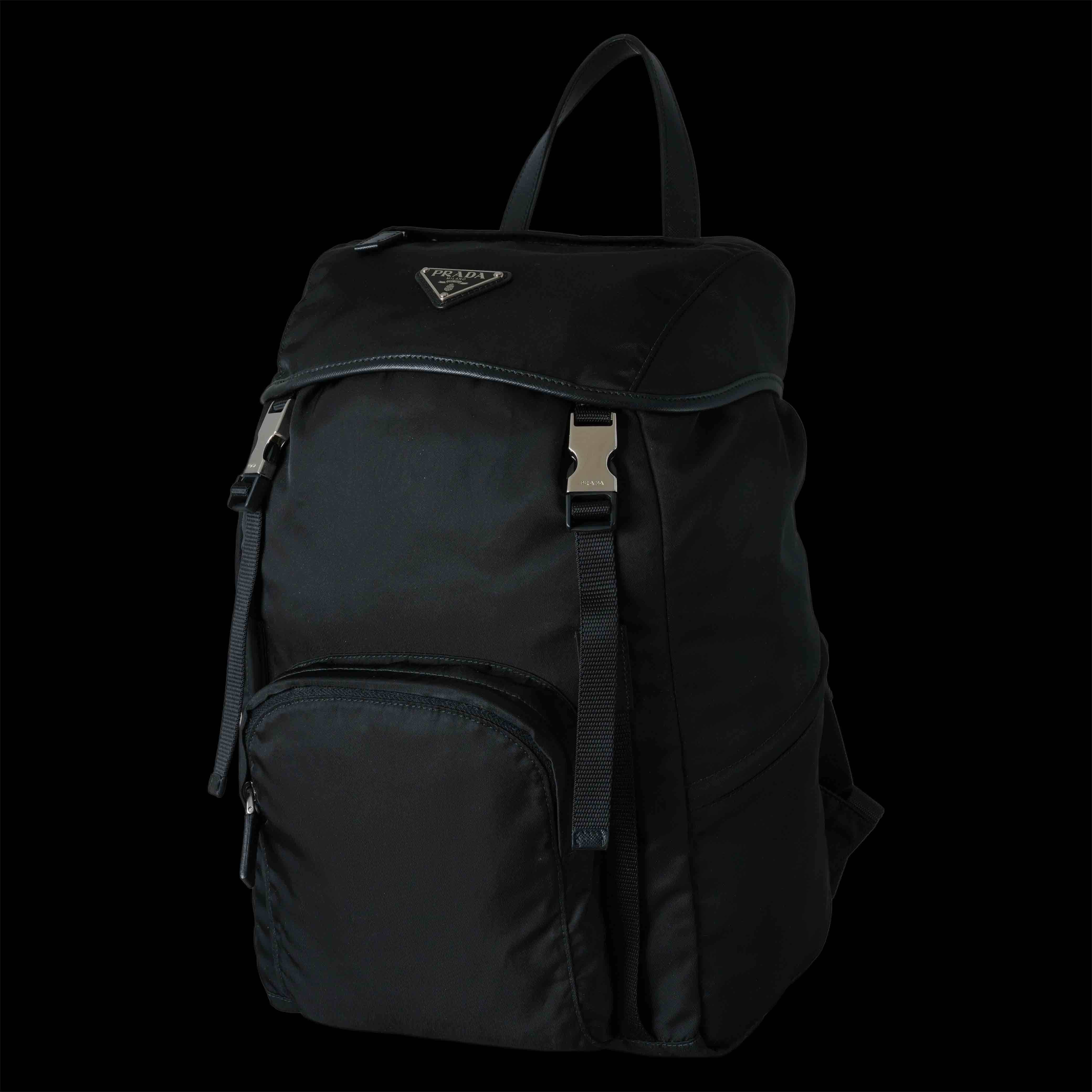 PRADA(USED)프라다 패브릭 백팩