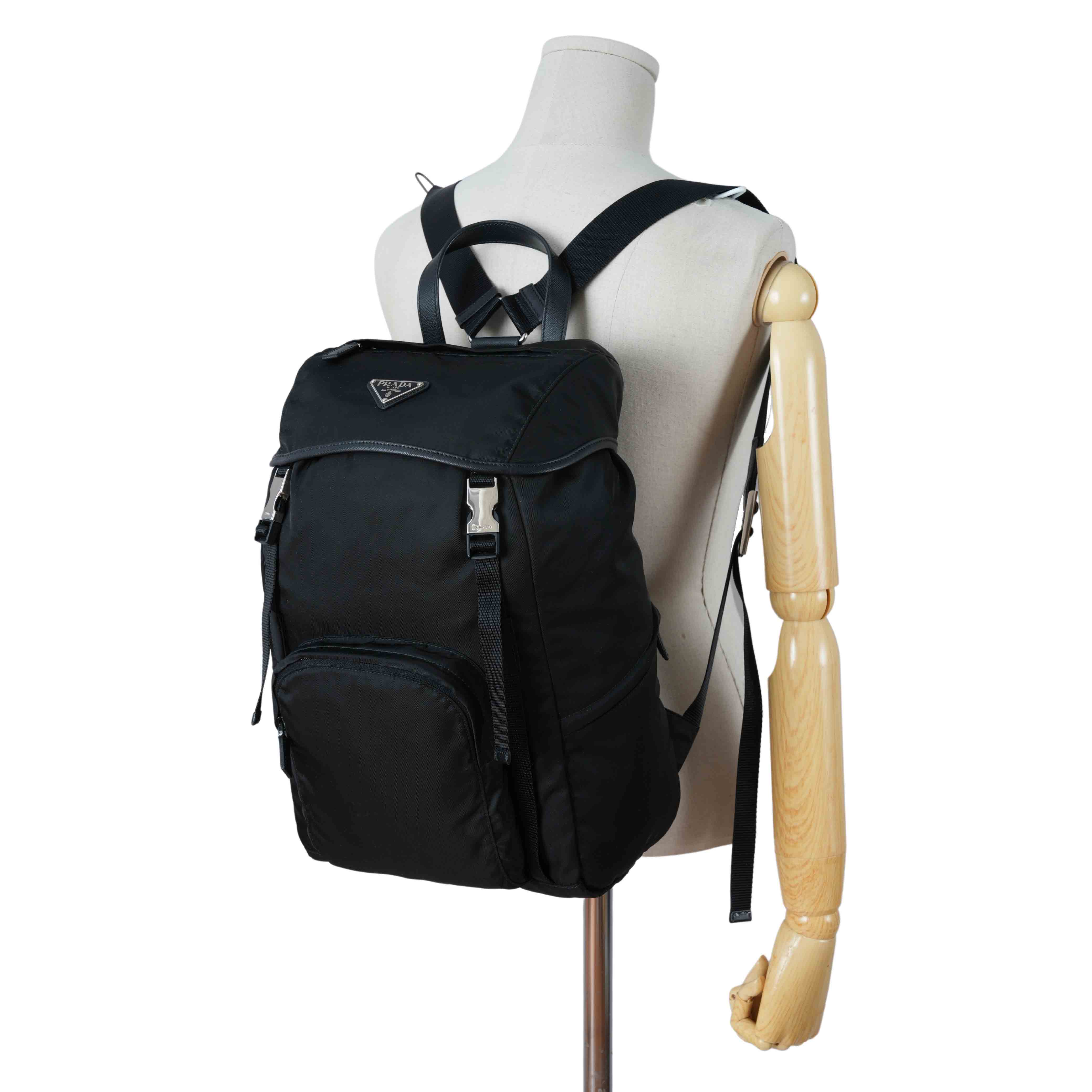 PRADA(USED)프라다 패브릭 백팩
