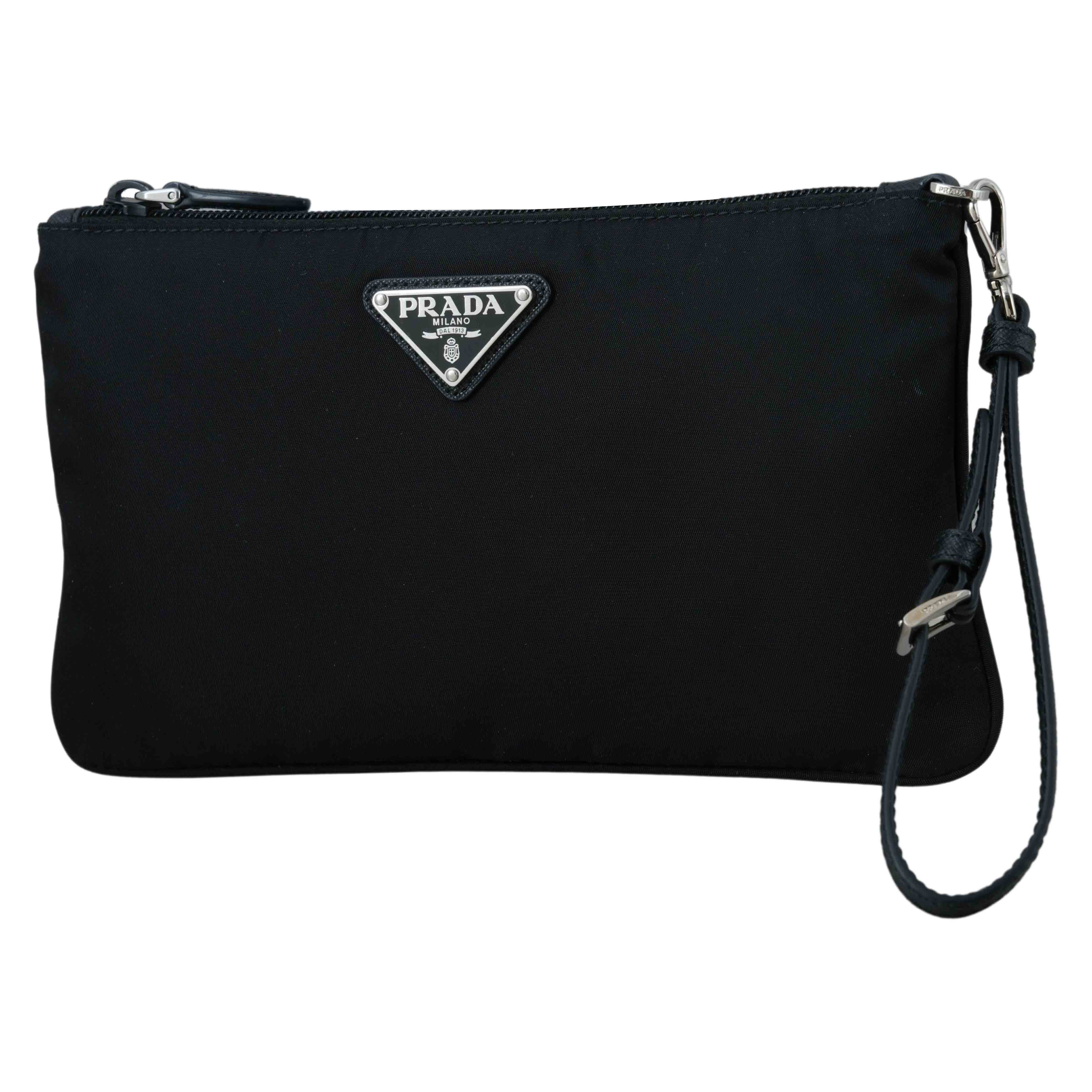 PRADA(USED)프라다 1NH545 나일론 클러치
