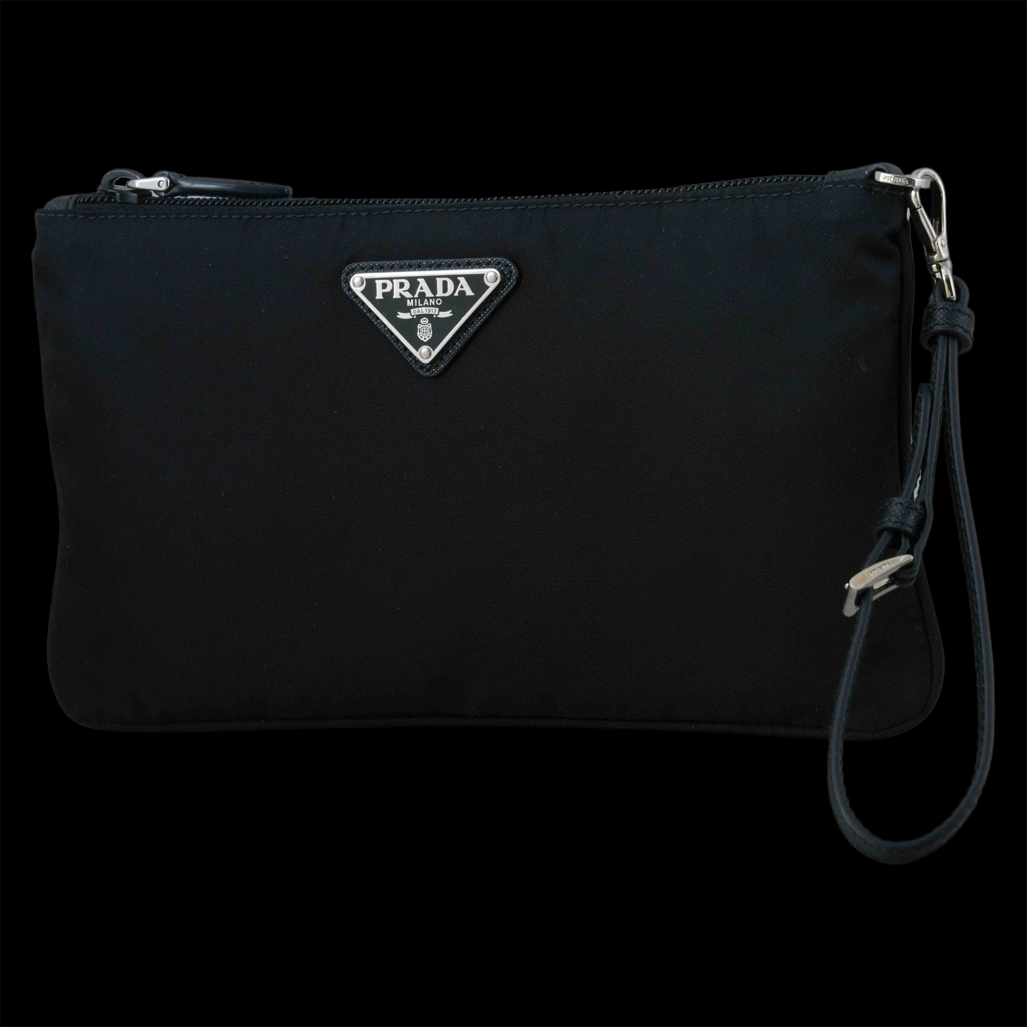 PRADA(USED)프라다 1NH545 나일론 클러치