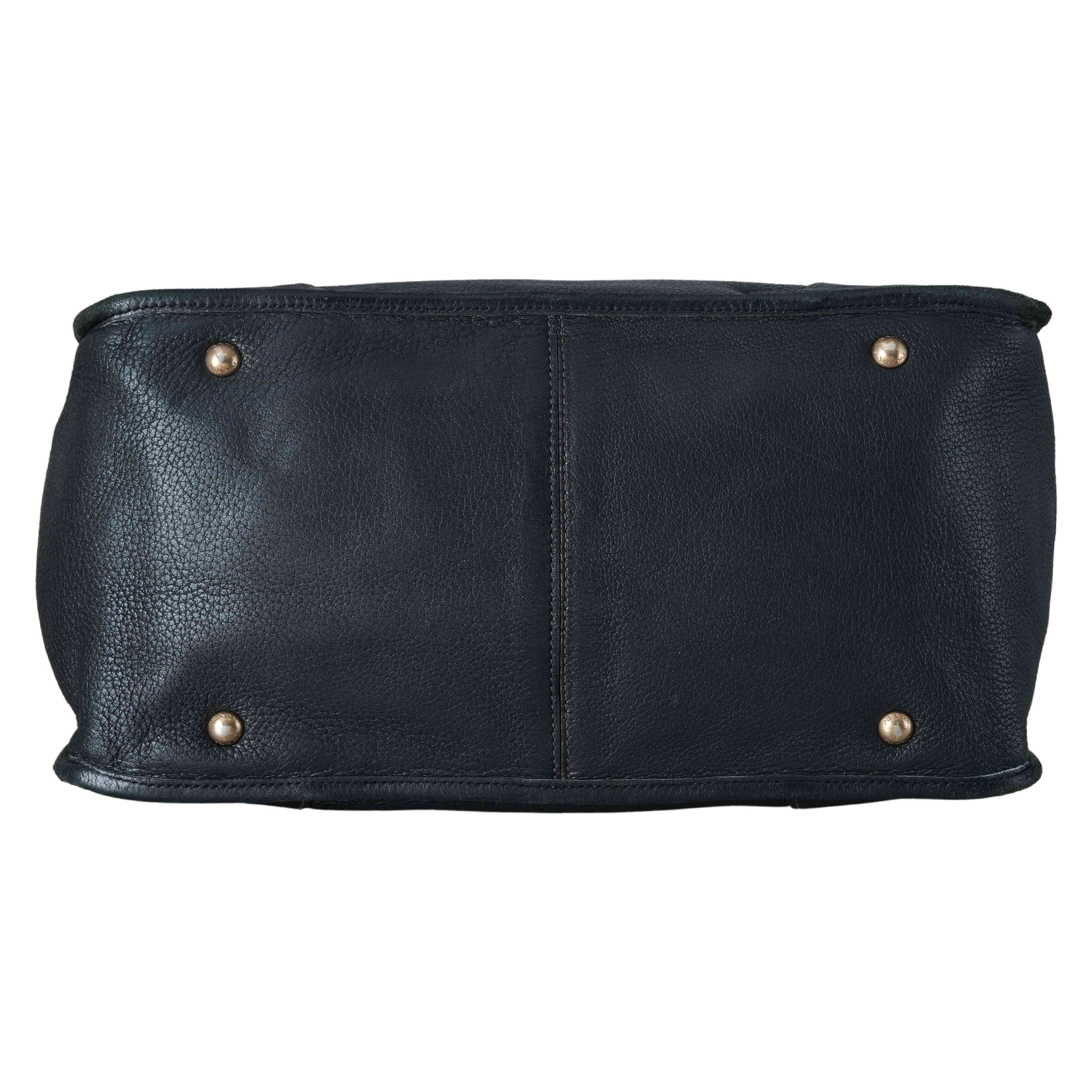PRADA(USED)프라다 BR4735 레더 토트백